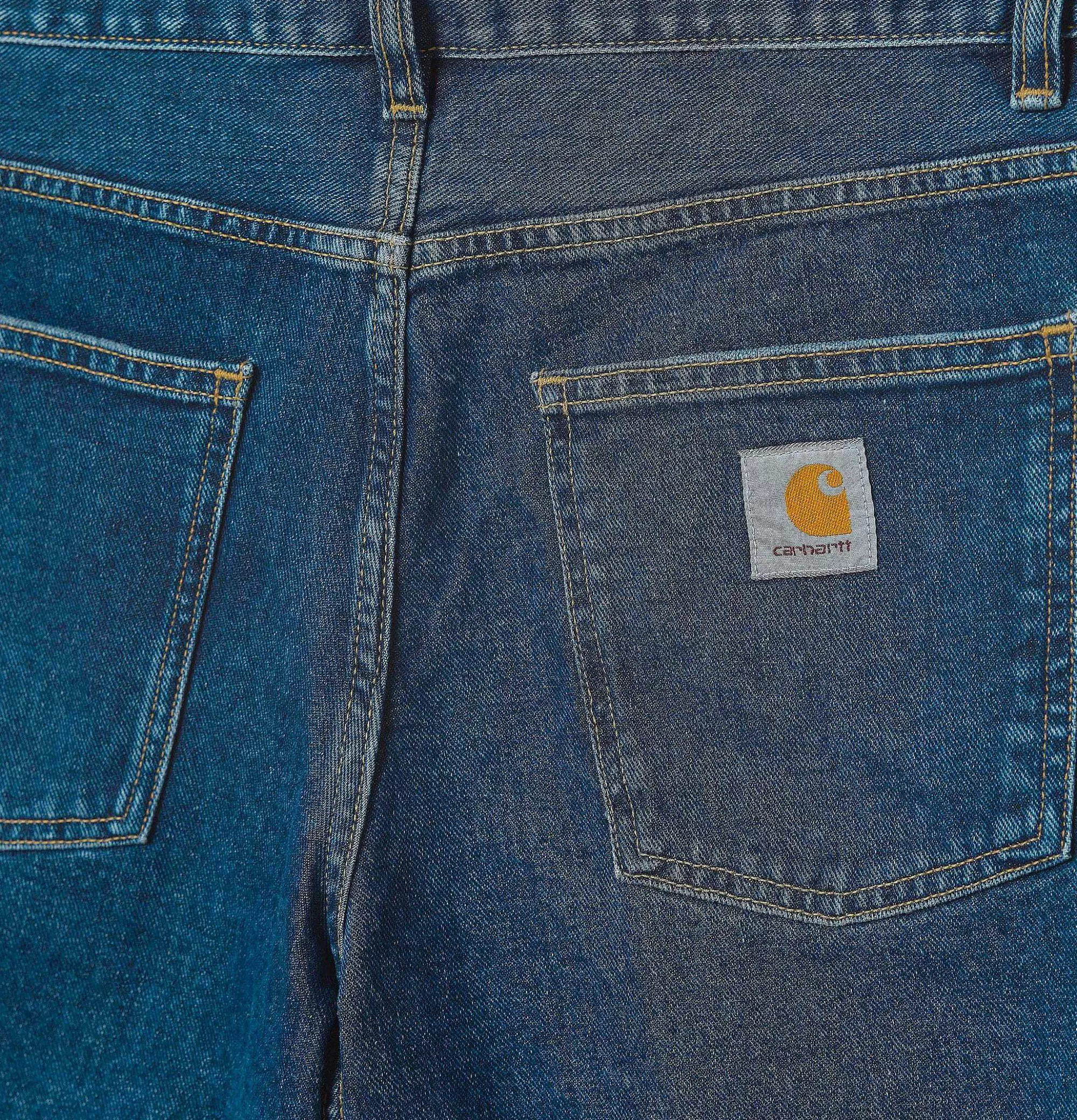 CARHARTT WIP Newel Short Blue Stone Washed^ Shorts