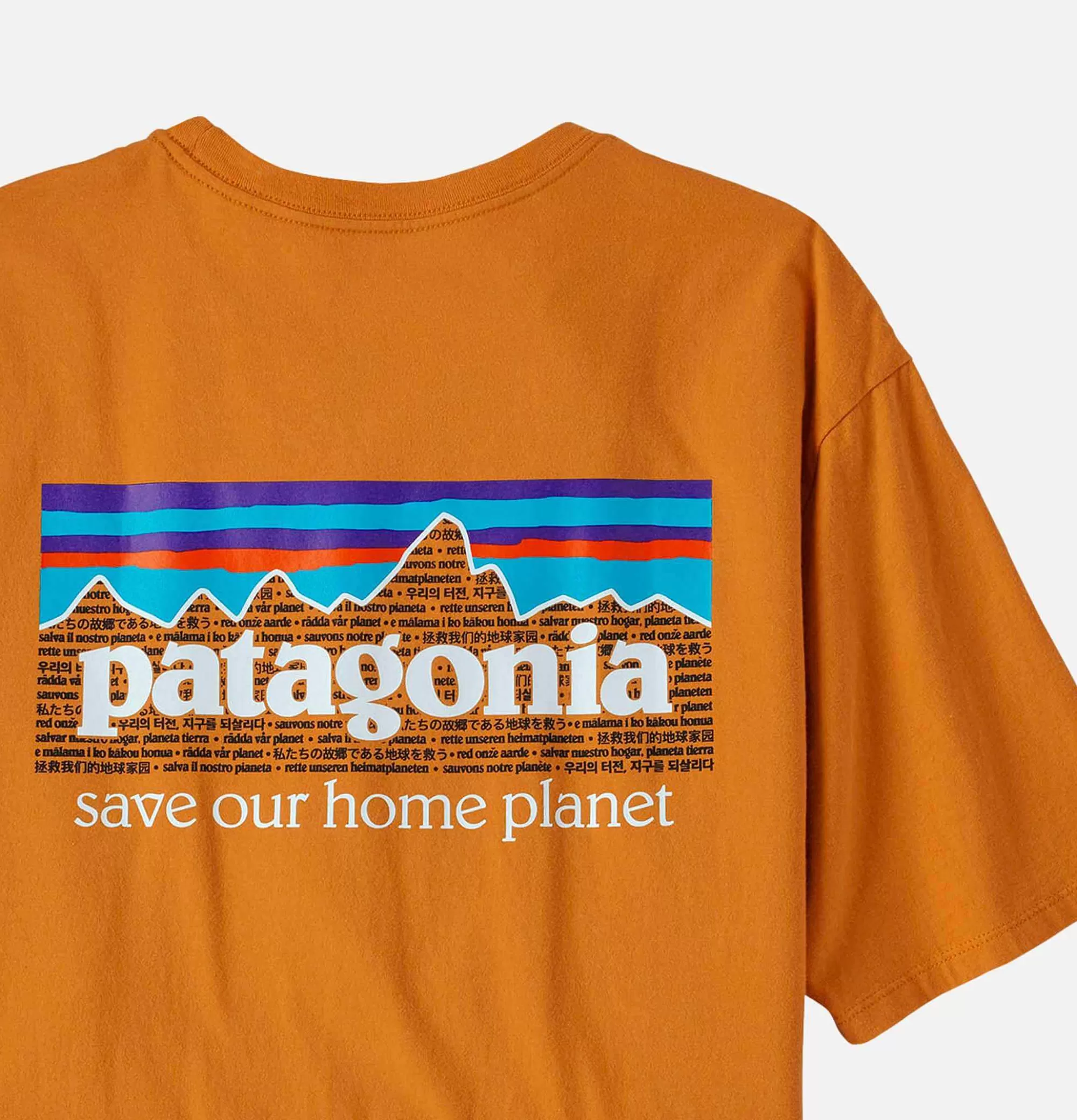 PATAGONIA P6 Logo Tee Desert Orange^ T-Shirts