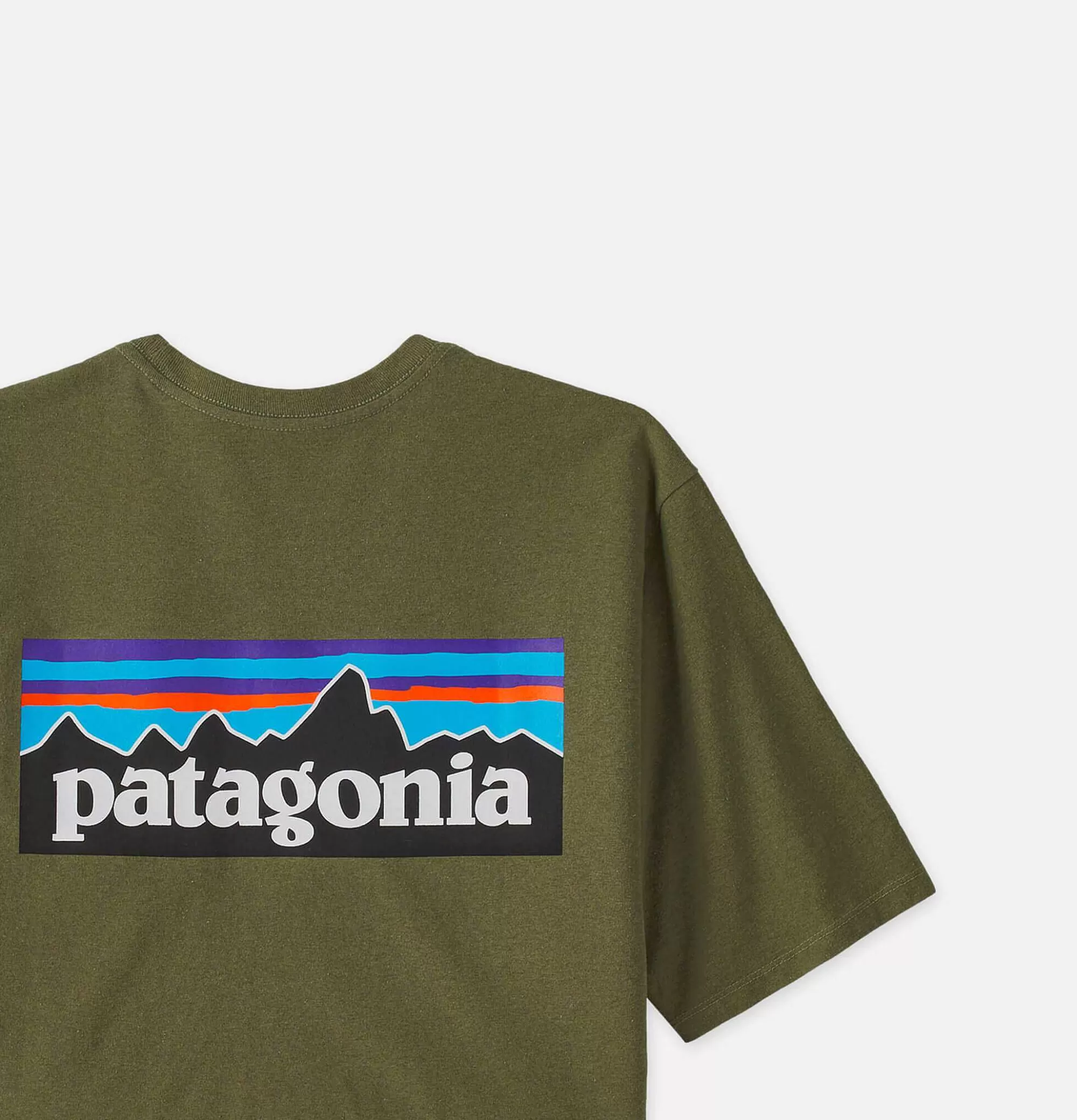 PATAGONIA P6 Logo T-Shirt Wyoming Green^ T-Shirts