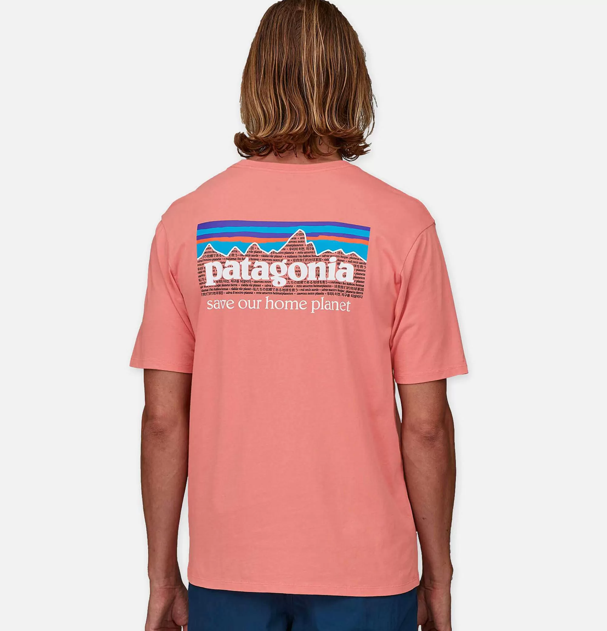 PATAGONIA P6 Mission Sunfade Pink^ T-Shirts