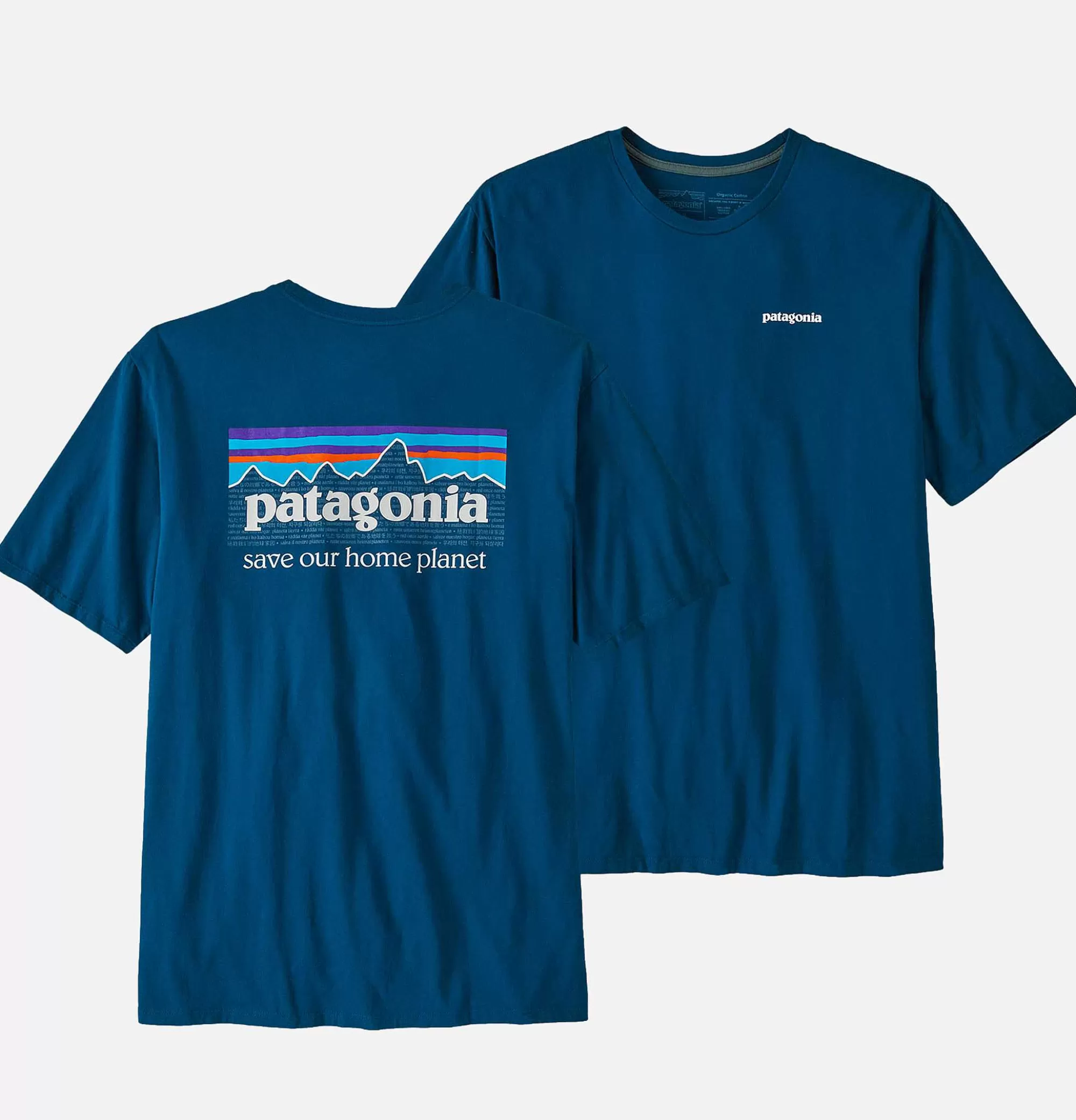 PATAGONIA P6 Mission Tee Lagom Blue^ T-Shirts