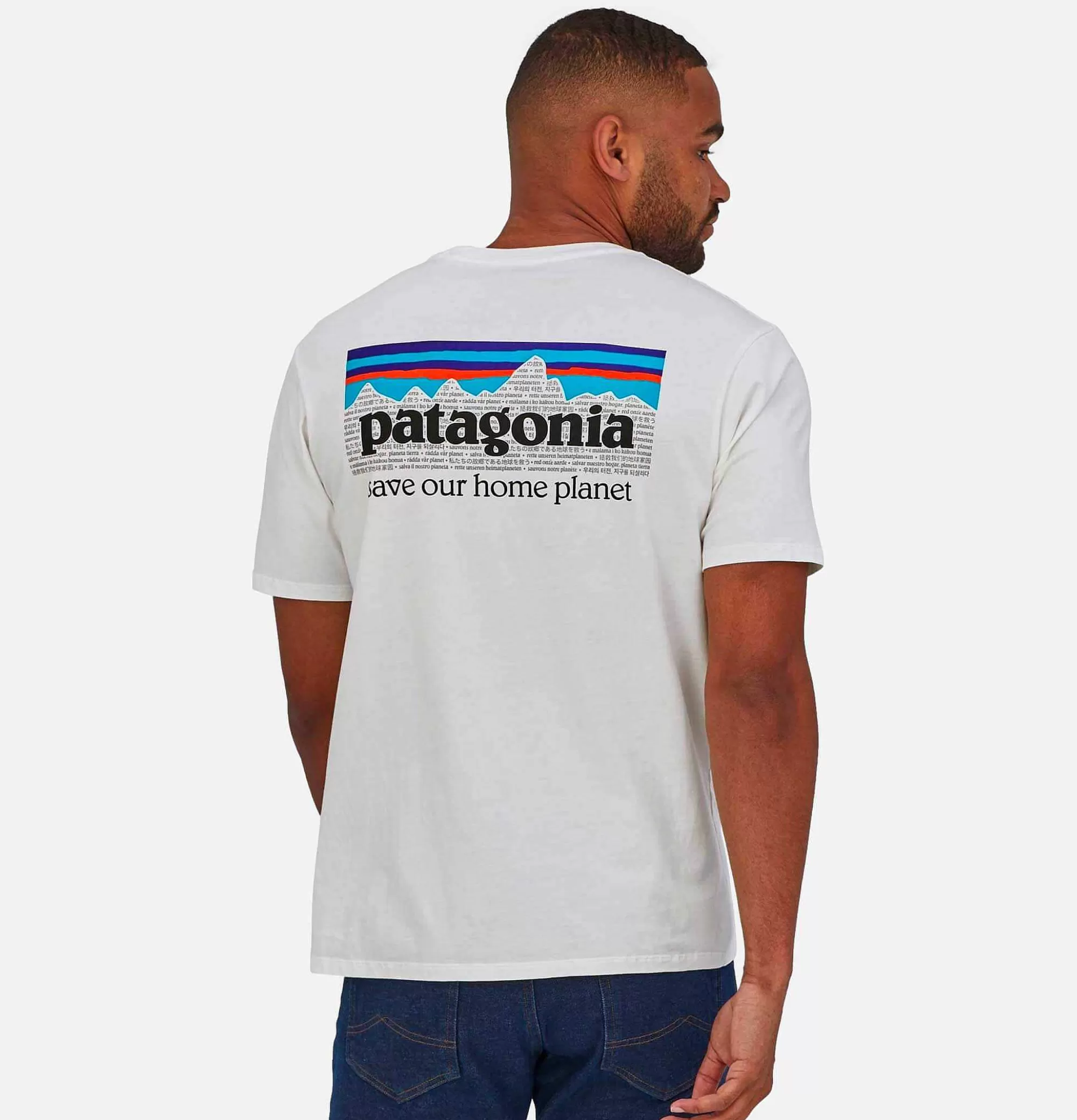 PATAGONIA P6 Mission T-Shirt White^ T-Shirts