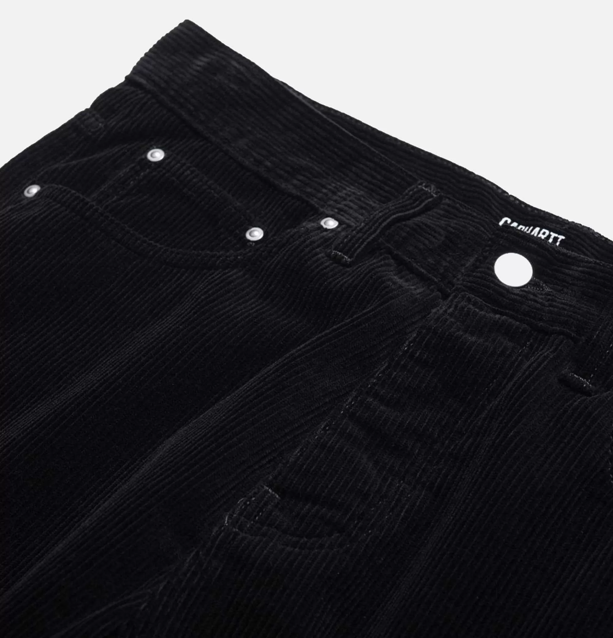 CARHARTT WIP Pantalon Newel Cord Black^ Chinos