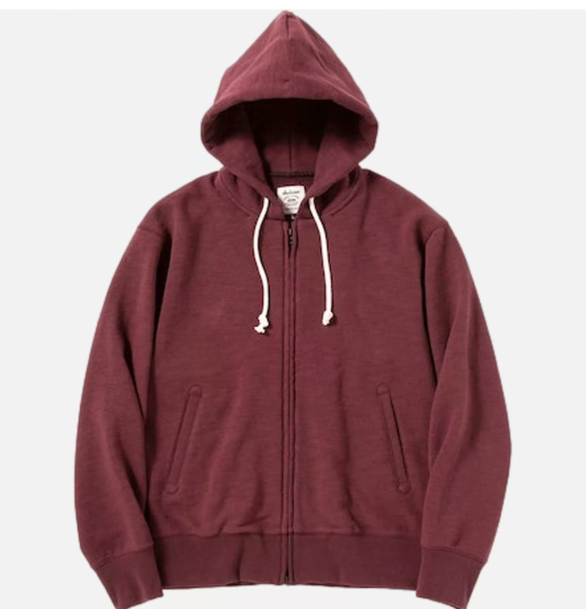 JACKMAN Parka Sweatshirt Mahogany^ Sweats & Polaires