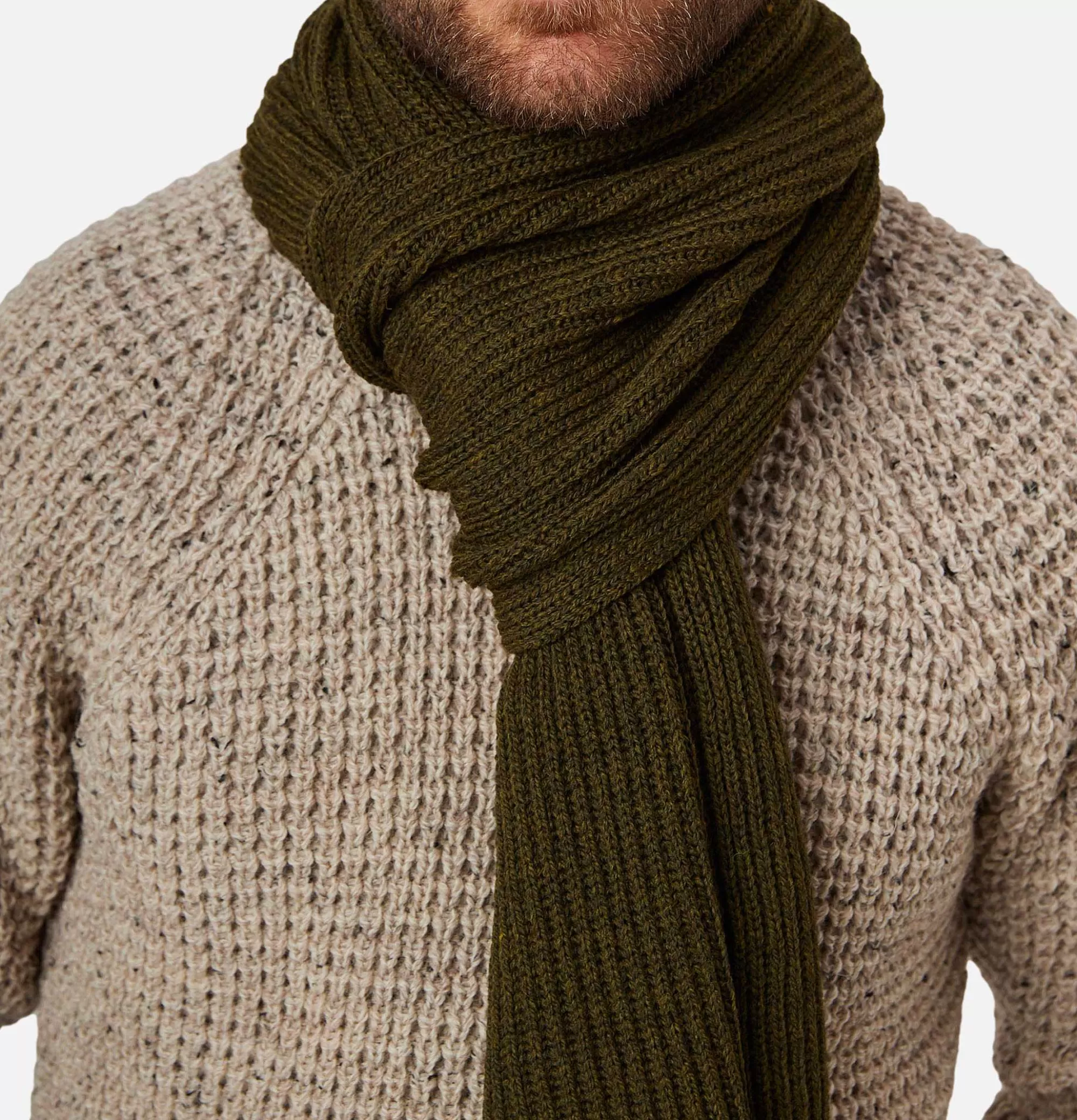 PEREGRINE Port Scarf Olive^ Gants • Bonnets • Echarpes