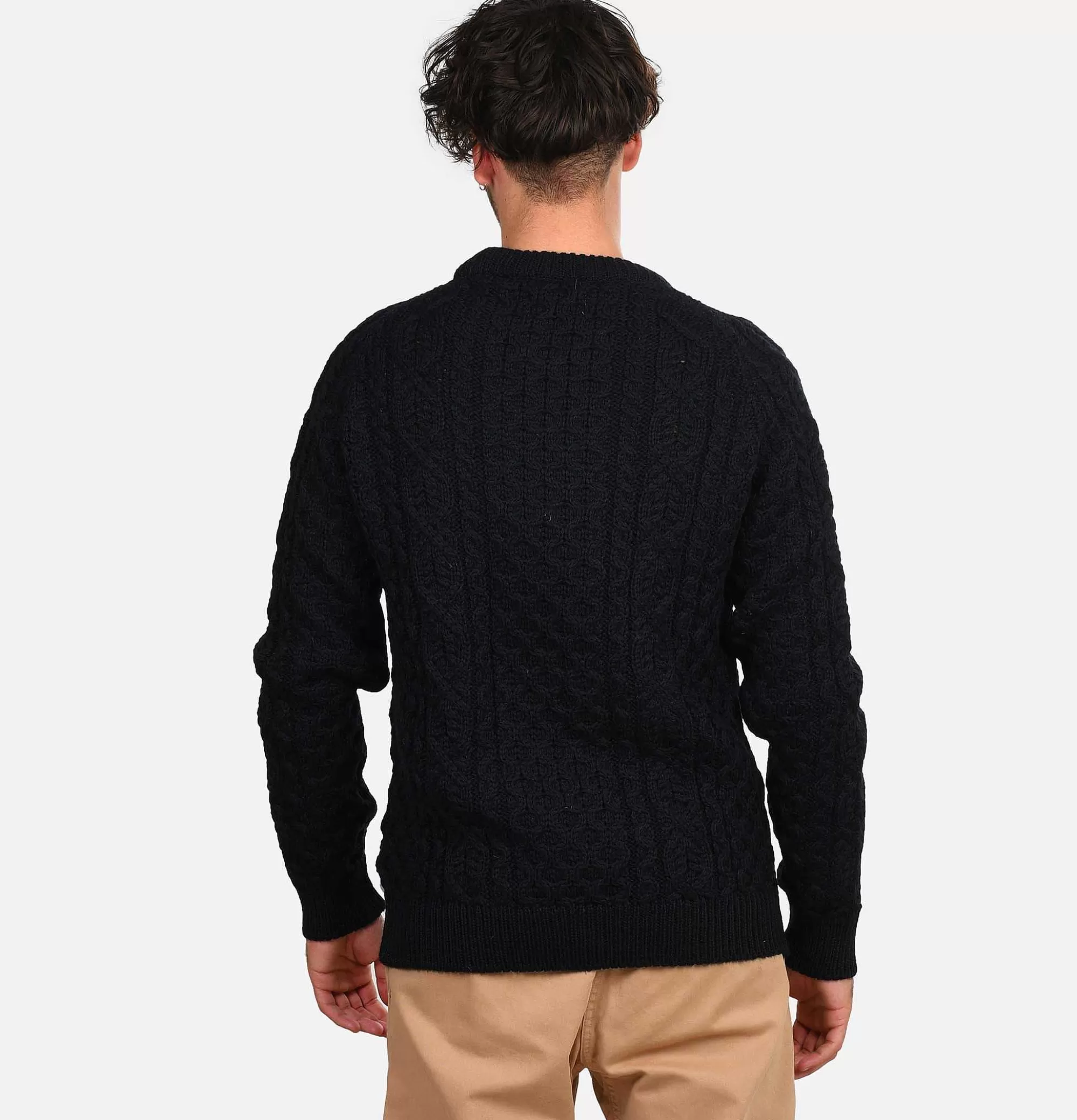 PEREGRINE Pull Hudson Aran Navy^ Pulls & Cardigans