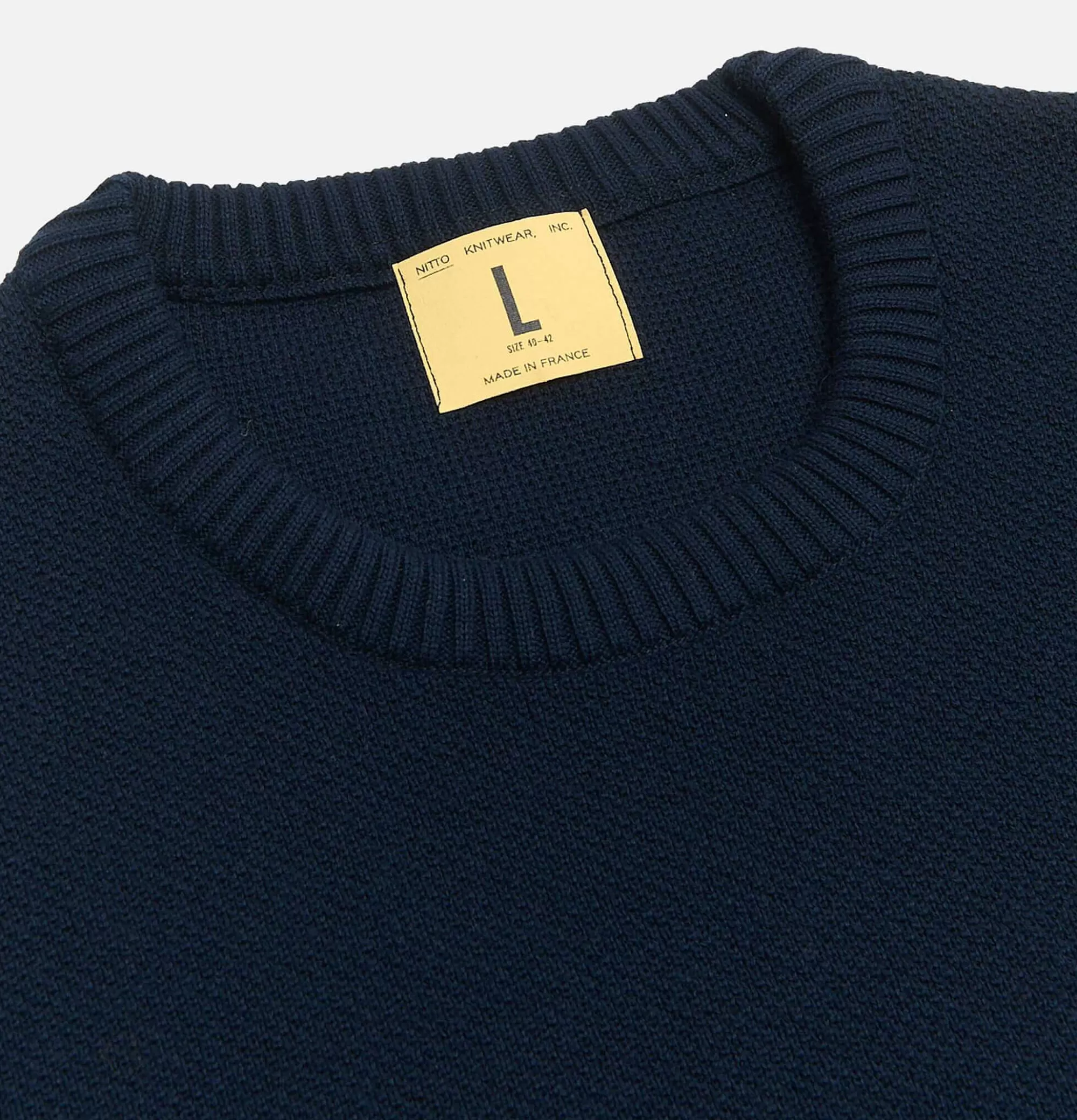 NITTO KNITWEAR Pull Youri Coton Navy^ Pulls & Cardigans