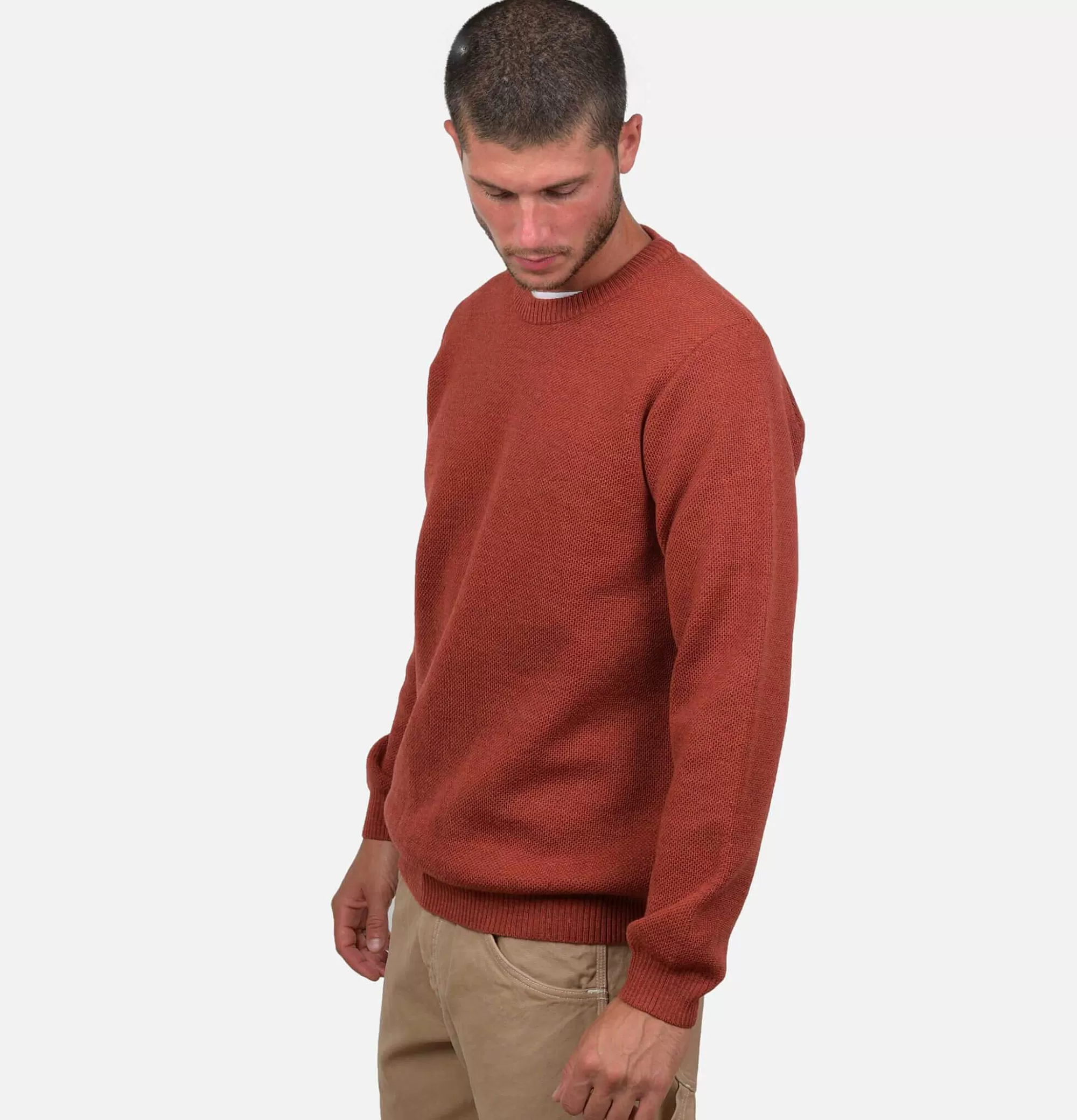 NITTO KNITWEAR Pull Youri Orange^ Pulls & Cardigans