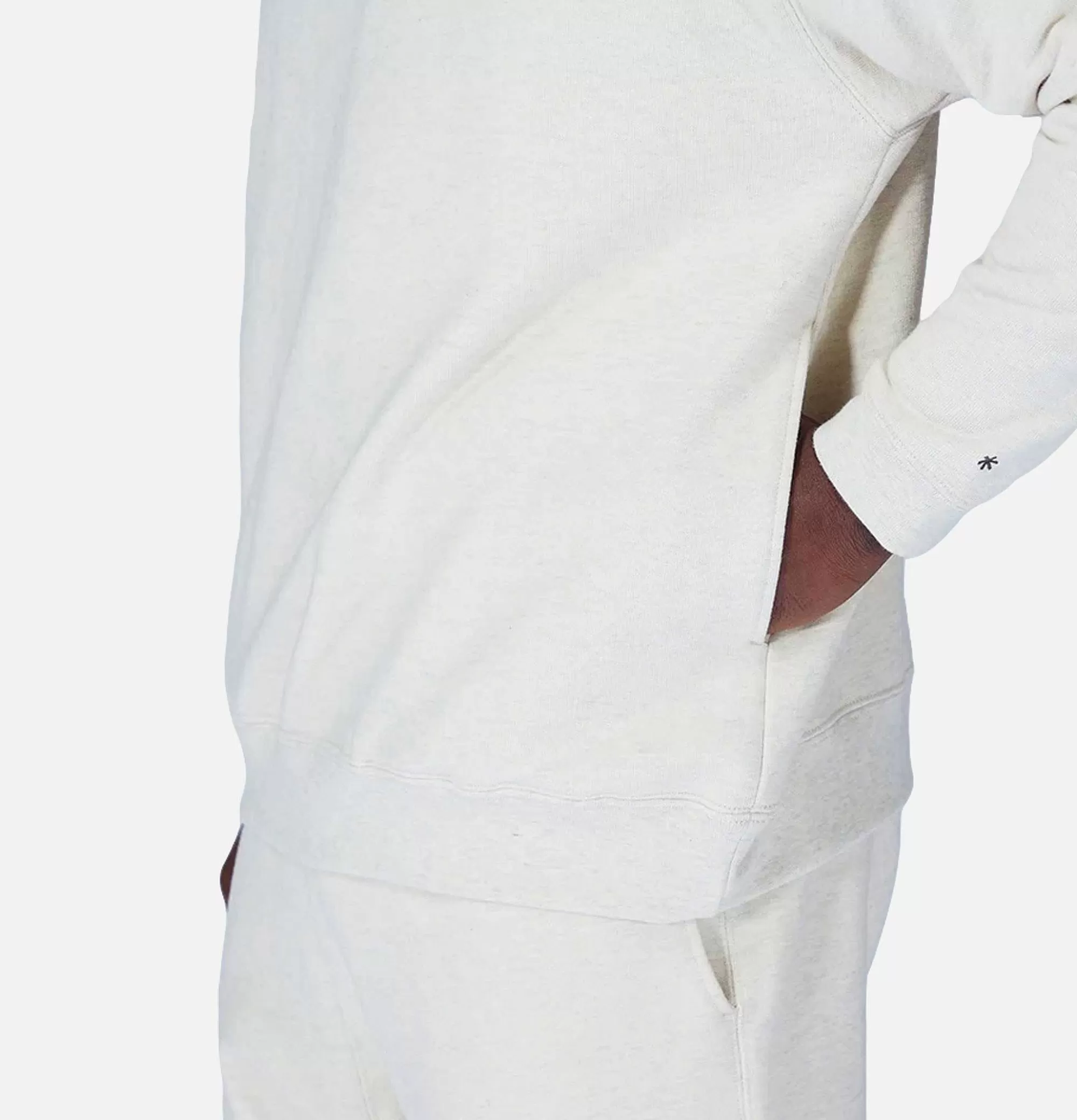 SNOW PEAK Recycled Cotton Sweat Crewneck Grey^ Sweats & Polaires