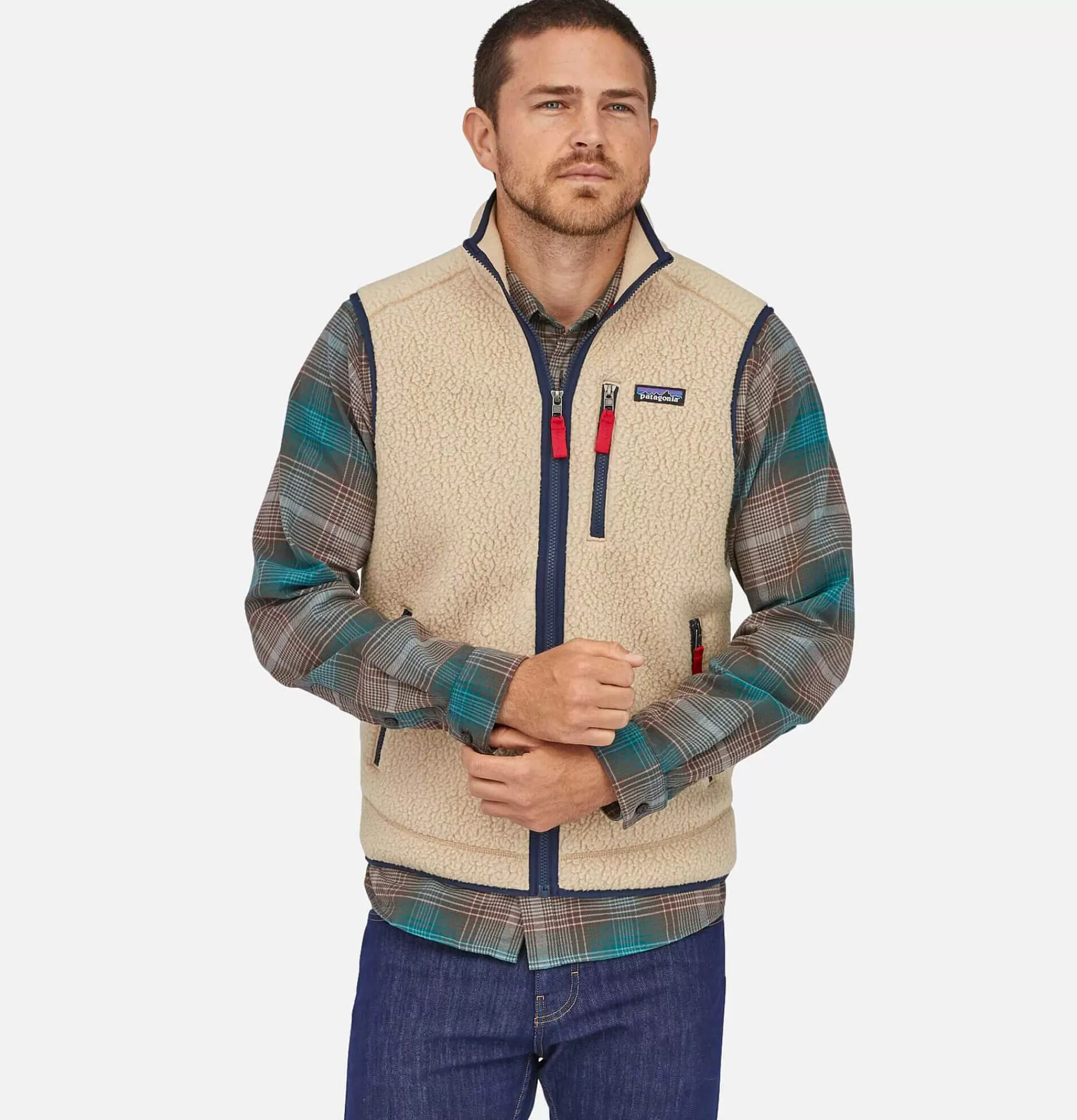 PATAGONIA Retro Pile Vest Khaki^ Sweats & Polaires