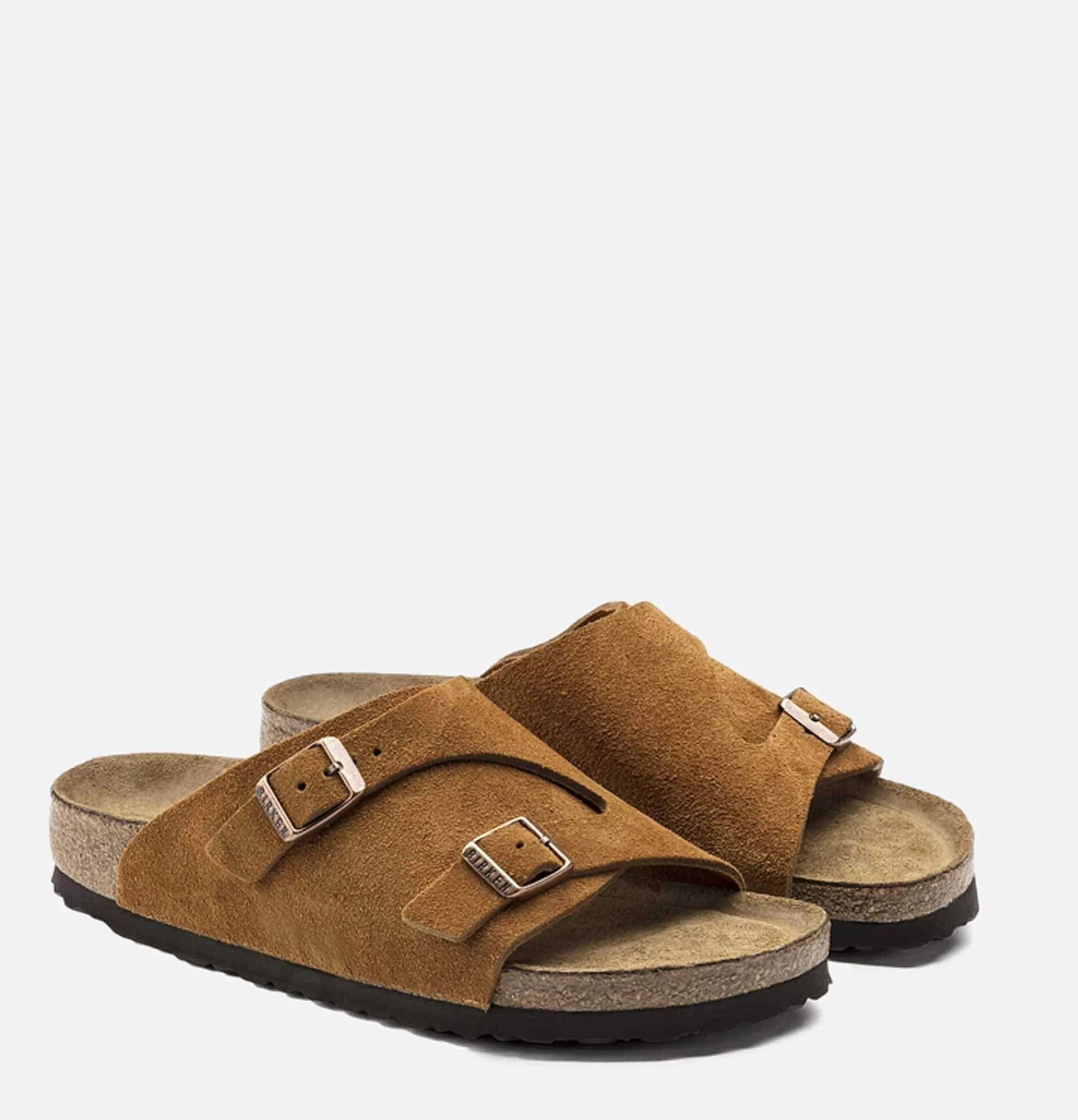 BIRKENSTOCK Sandales Zurich Mink Suede^Femme Chaussures