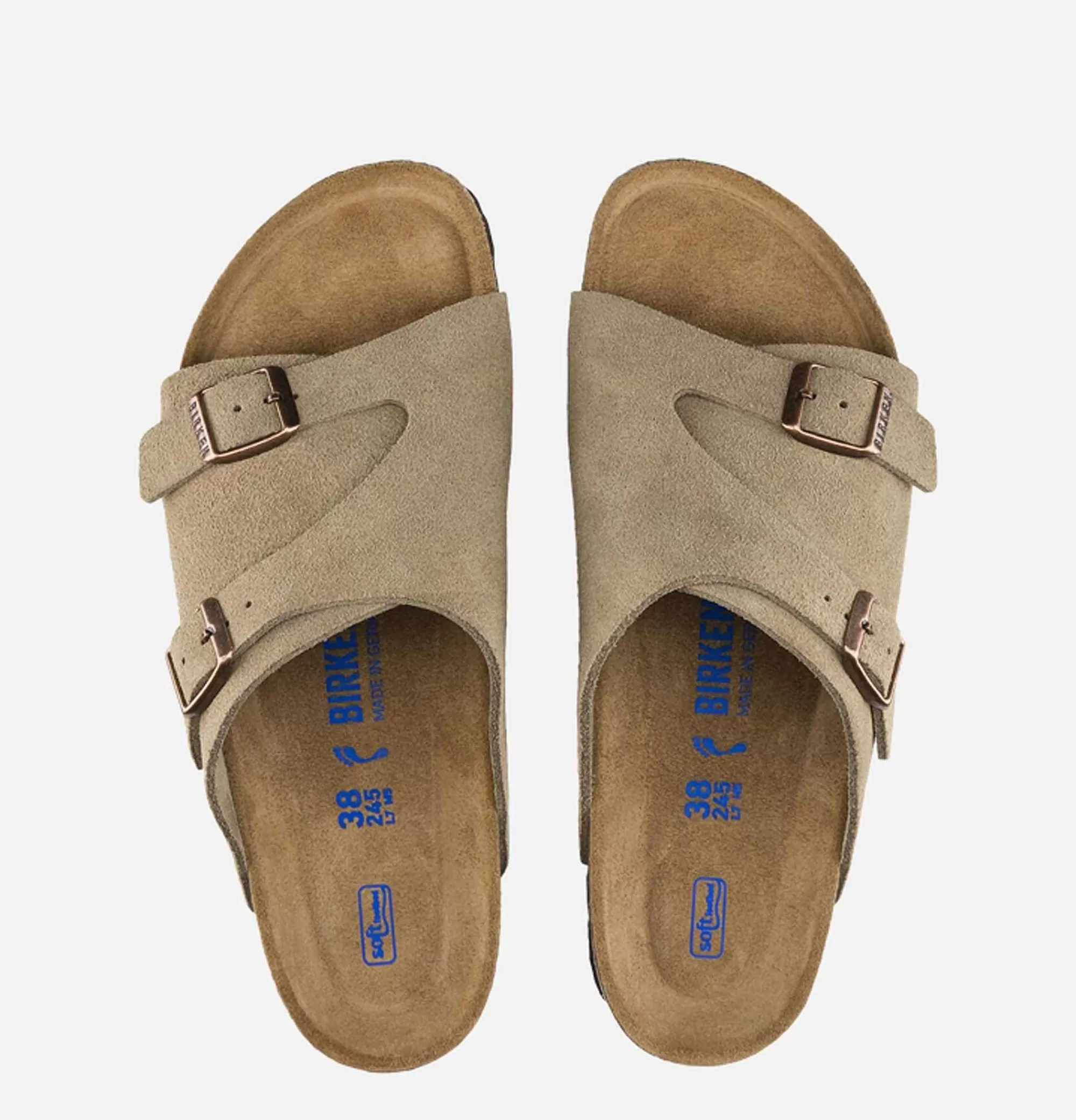 BIRKENSTOCK Sandals Zurich Taupe^Femme Chaussures