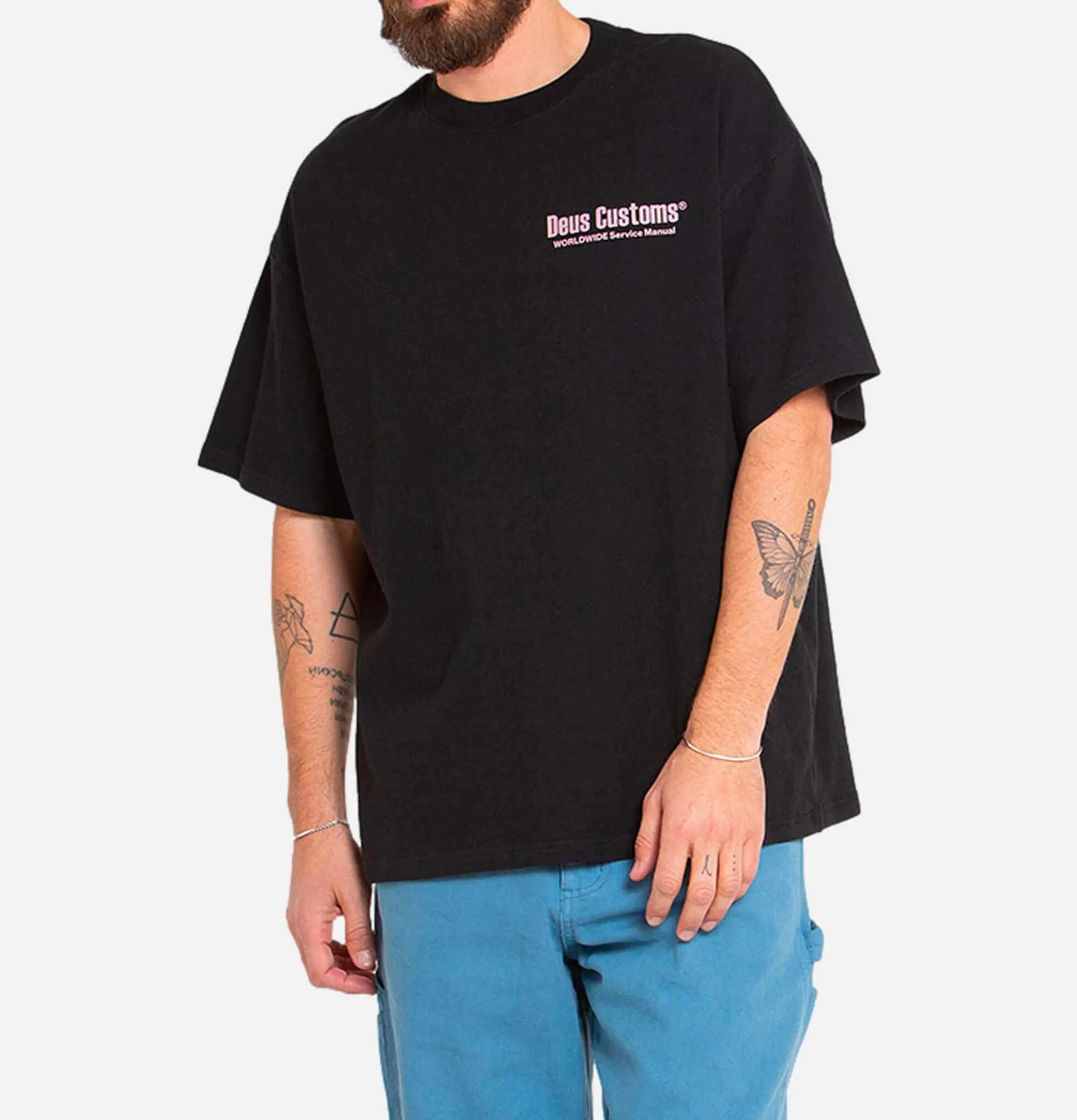 DEUS Service Manual Tee Black^ T-Shirts