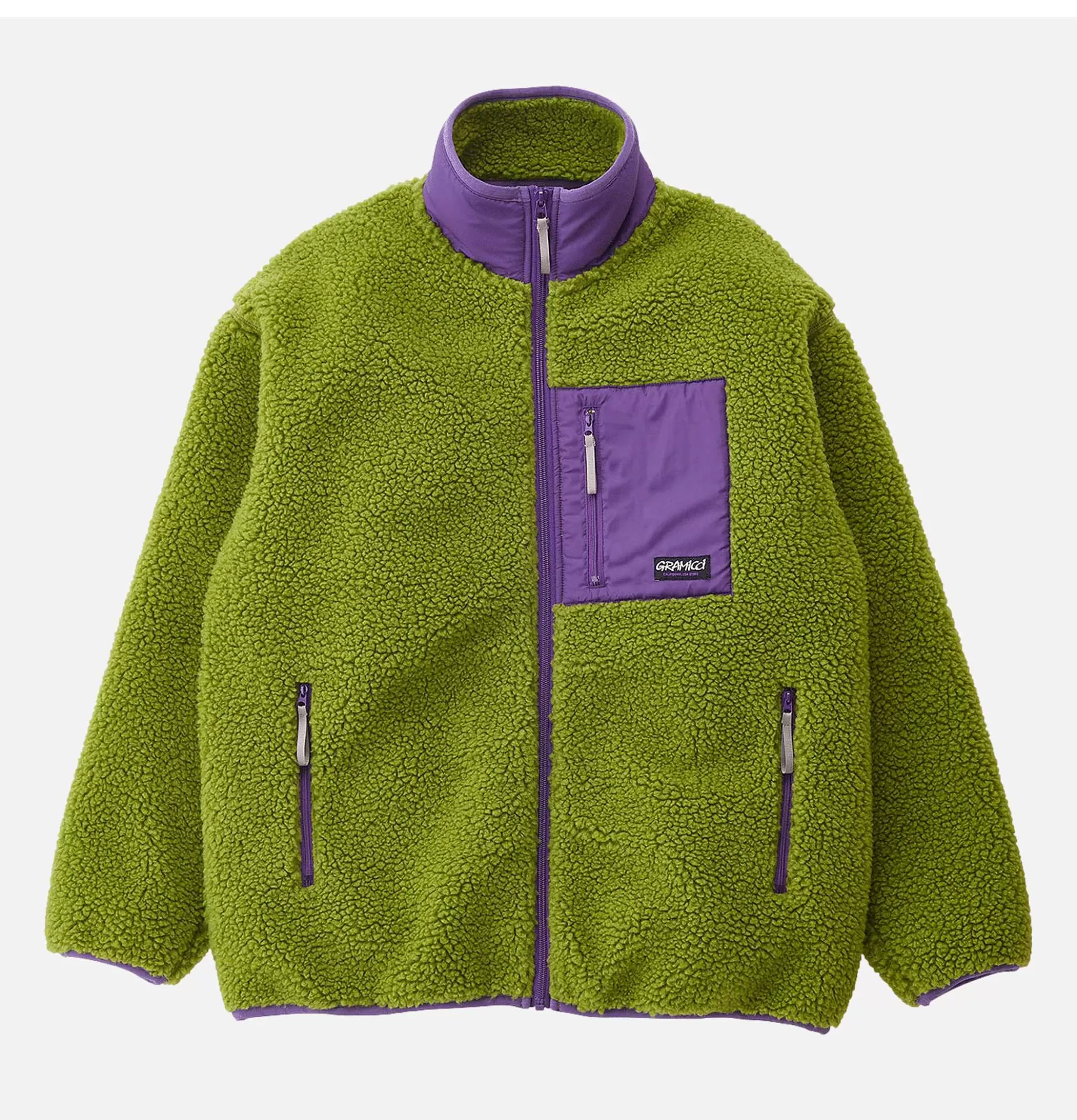 GRAMICCI Sherpa Jacket Dusted Lime^ Sweats & Polaires