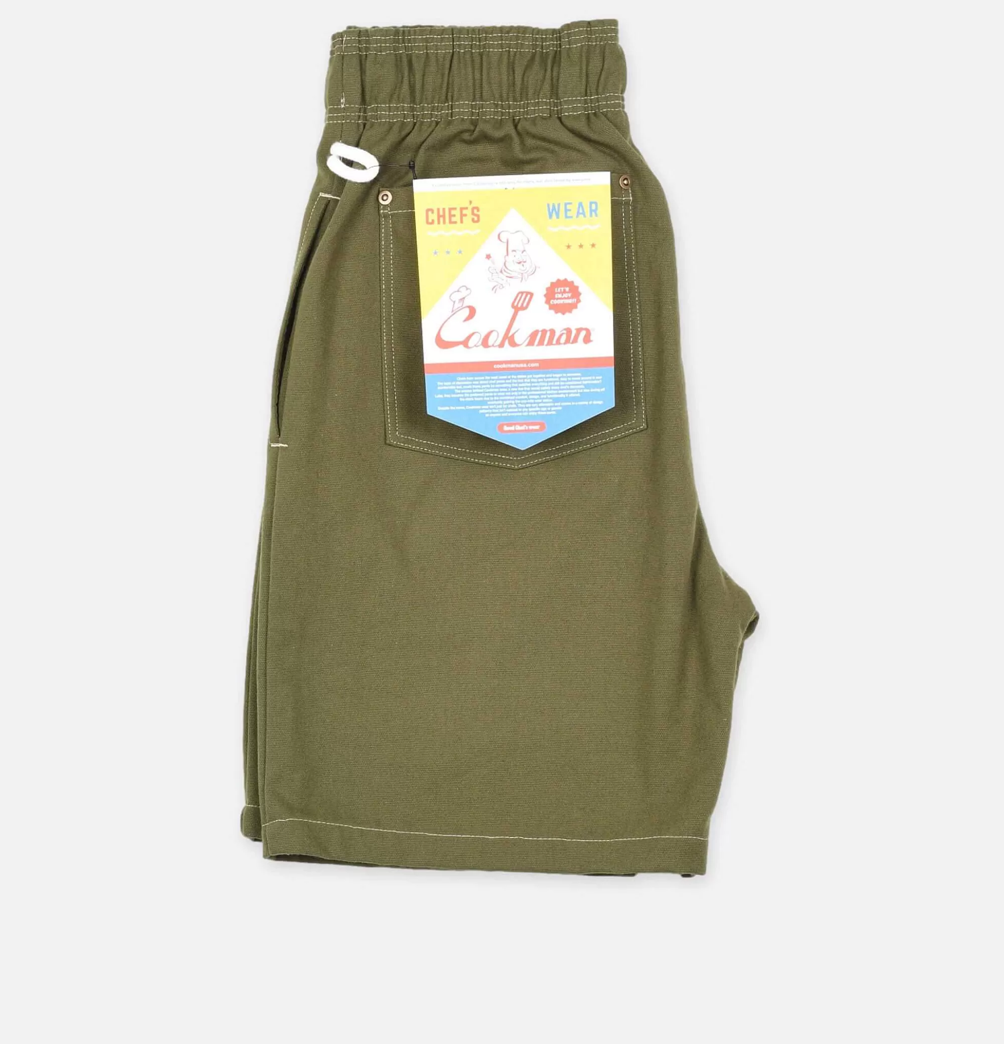 COOKMAN Short Front Pocket Olive^ Shorts