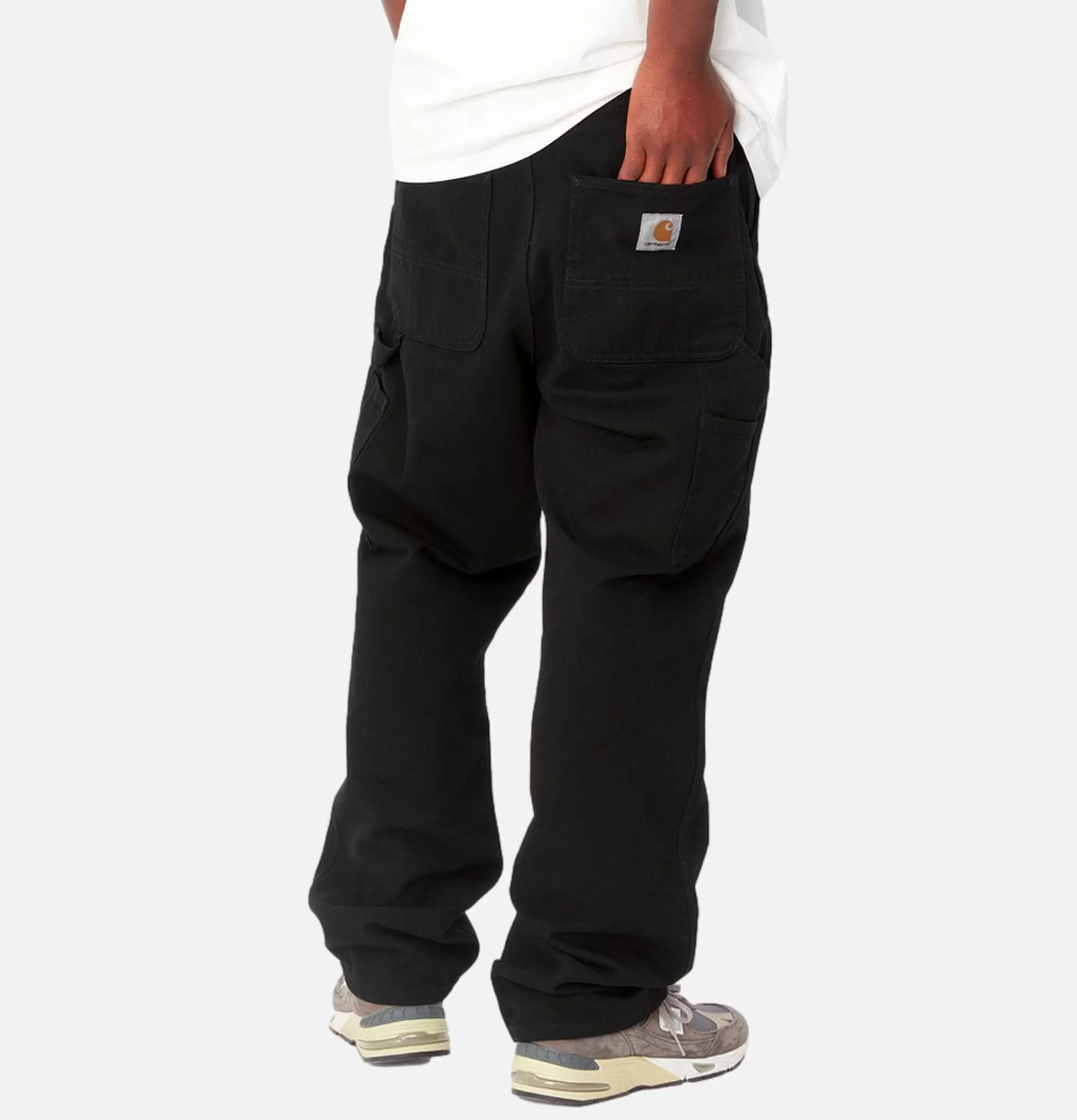 CARHARTT WIP Single Knee Black^ Chinos