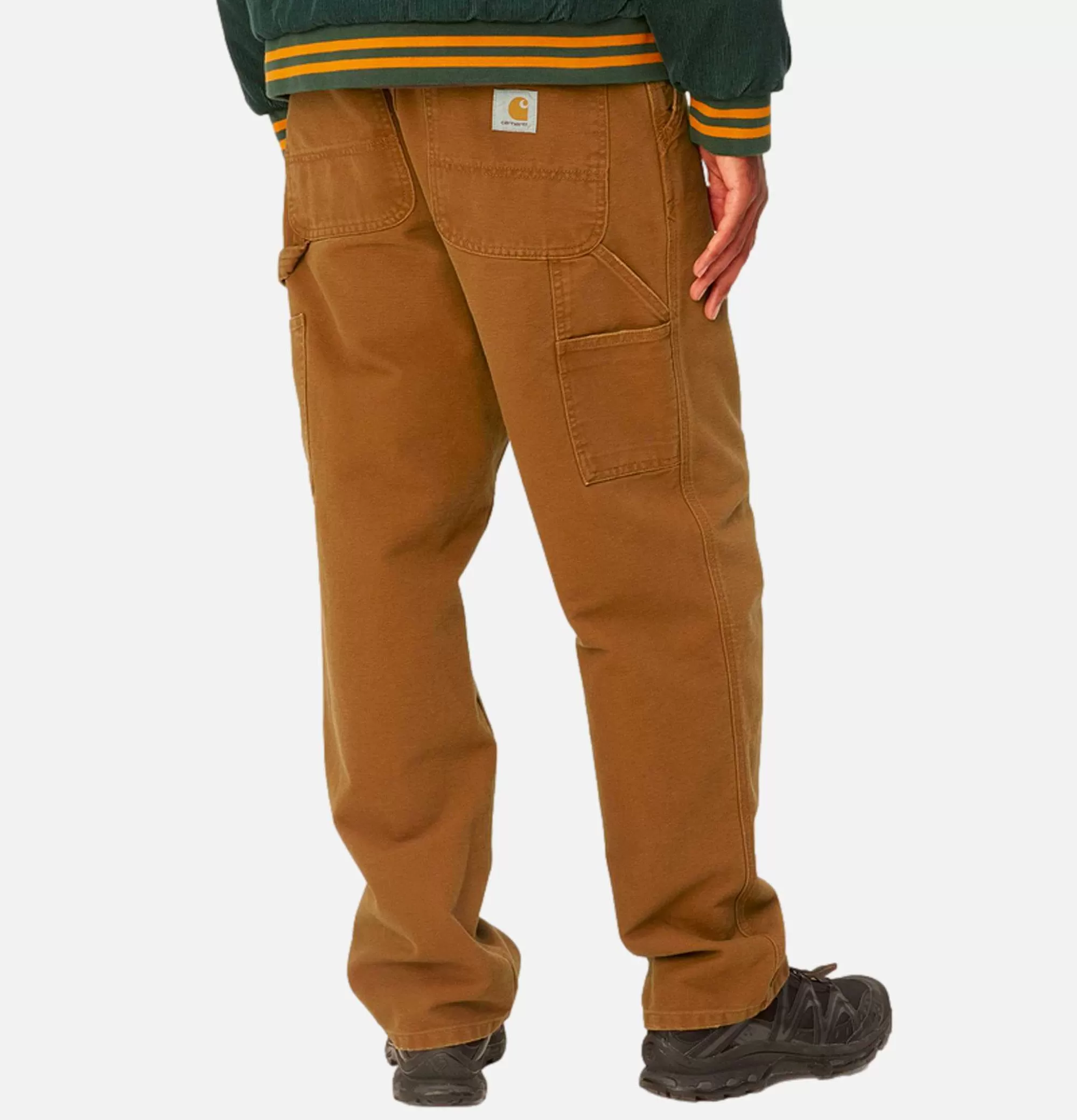 CARHARTT WIP Single Knee Deep H Brown^ Chinos