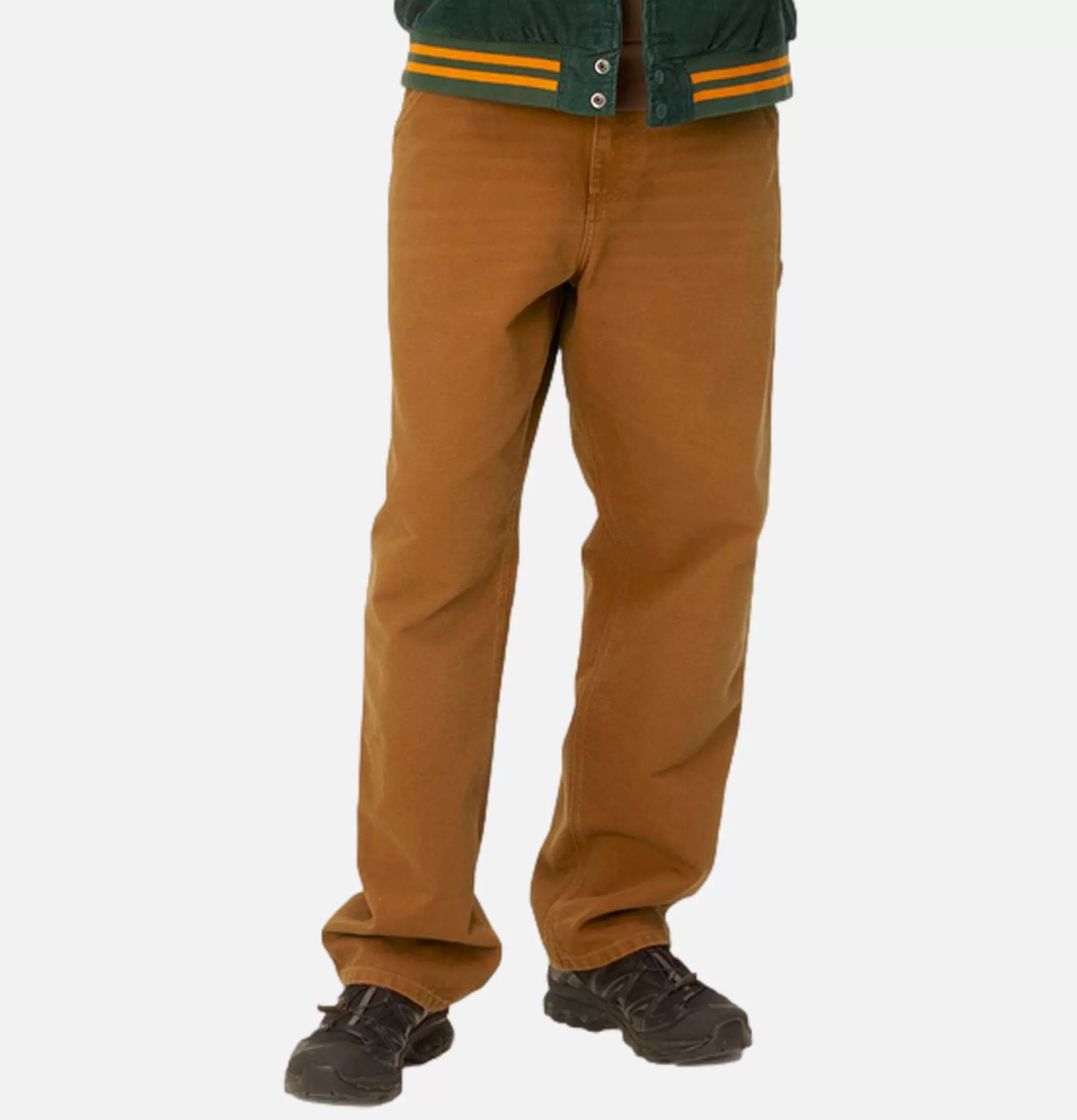 CARHARTT WIP Single Knee Deep H Brown^ Chinos