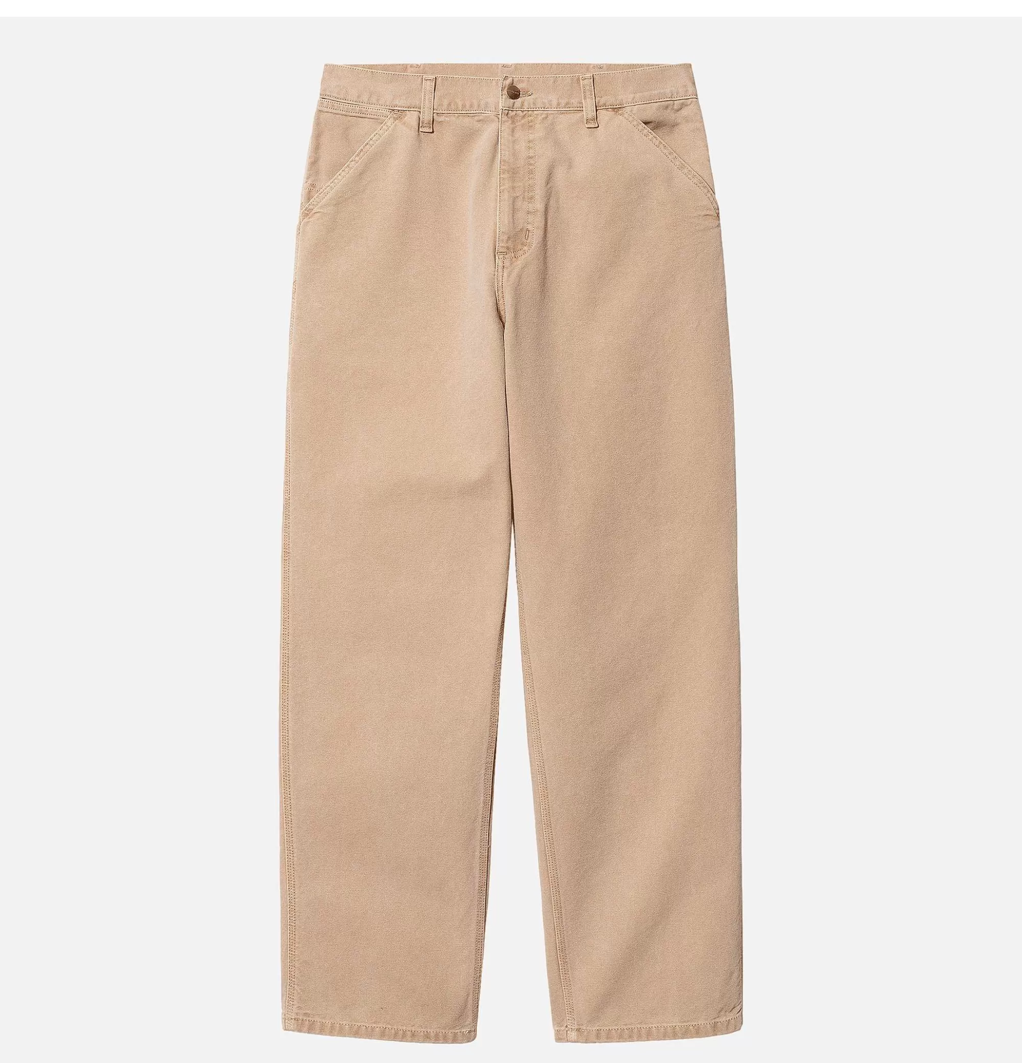 CARHARTT WIP Single Knee Pant Dusty Brown^ Chinos