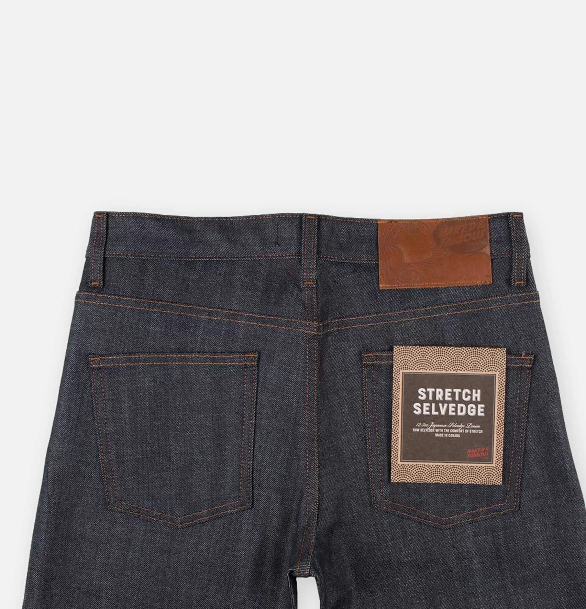 NAKED & FAMOUS Superguy Stretch Selvedge Blue^ Jeans