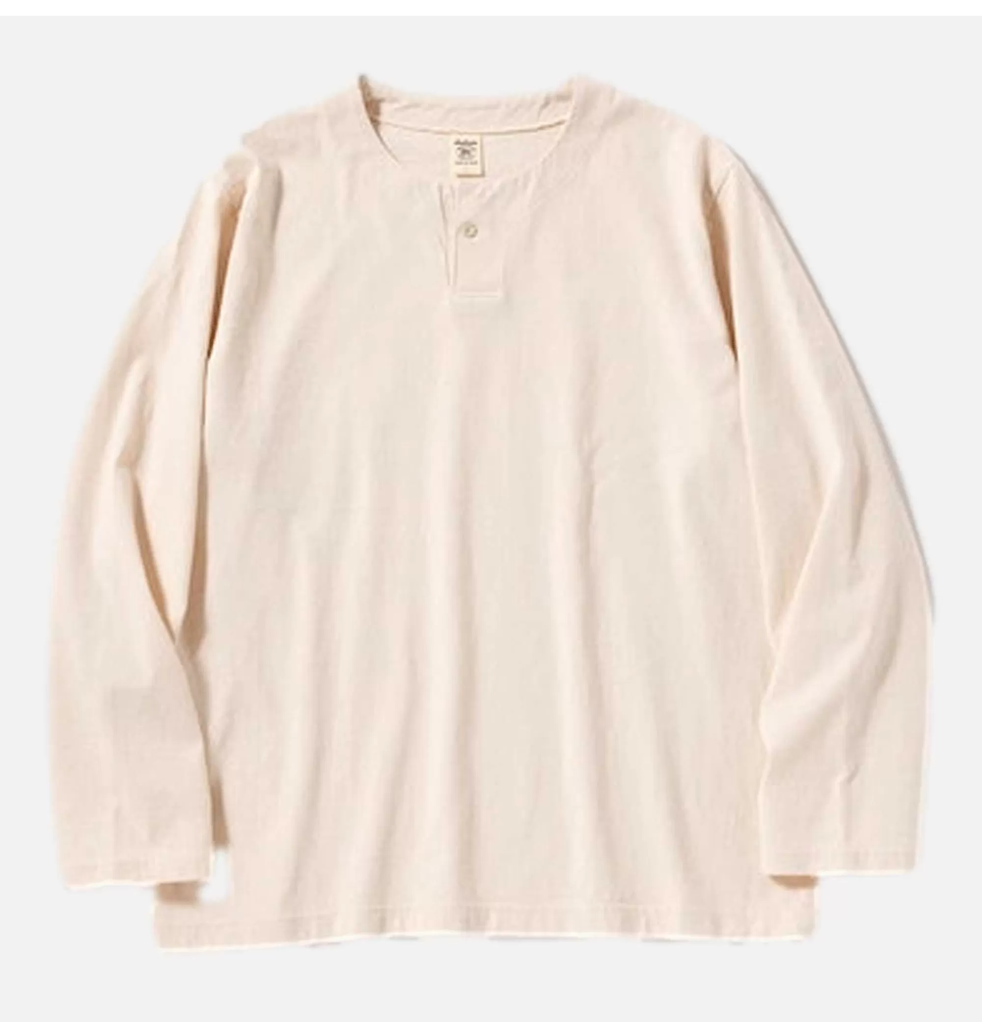 JACKMAN Tee Henley Long Sleeve Kinari^ T-Shirts