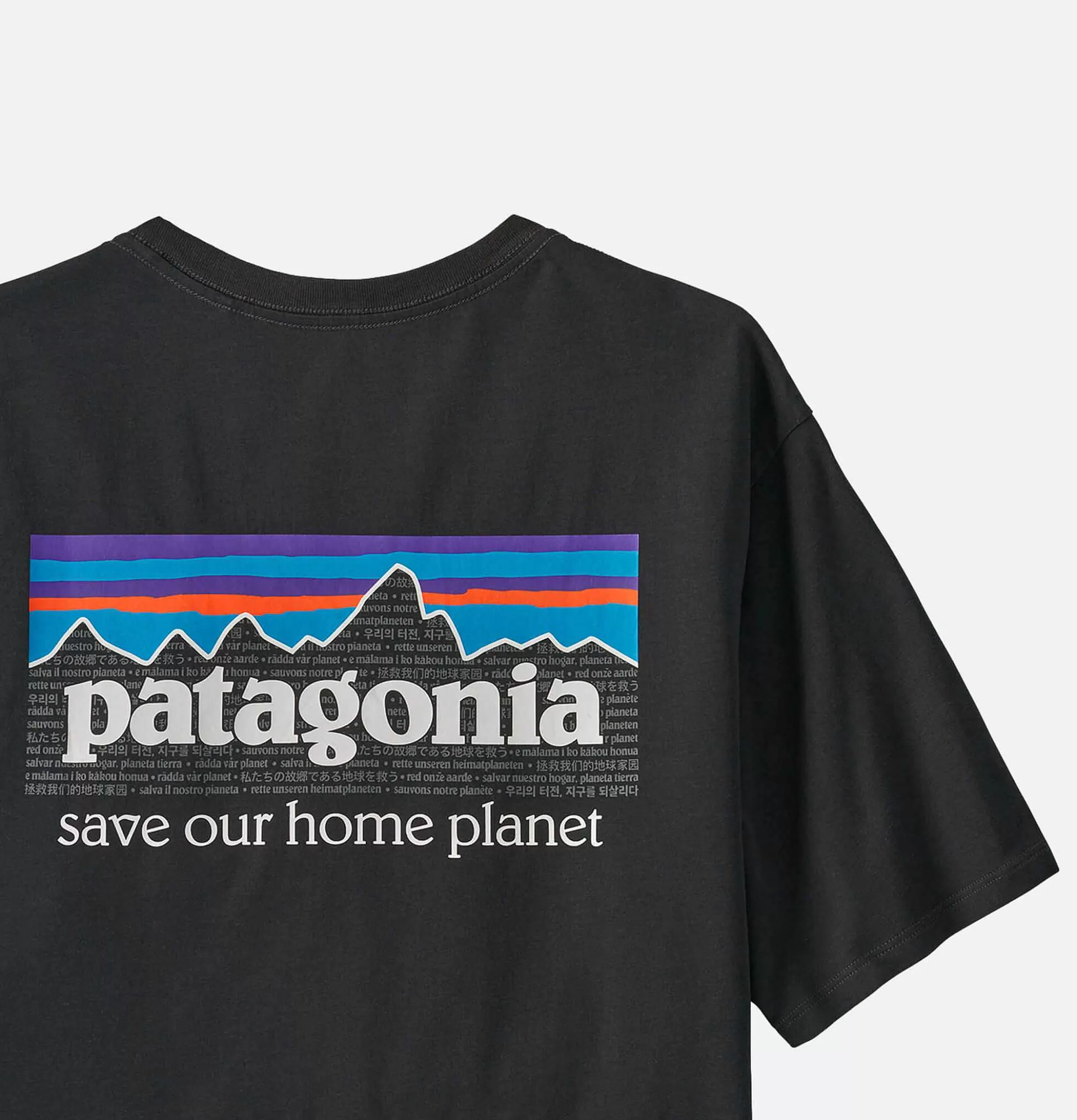 PATAGONIA Tee Shirt P6 Mission Ink Black^ T-Shirts