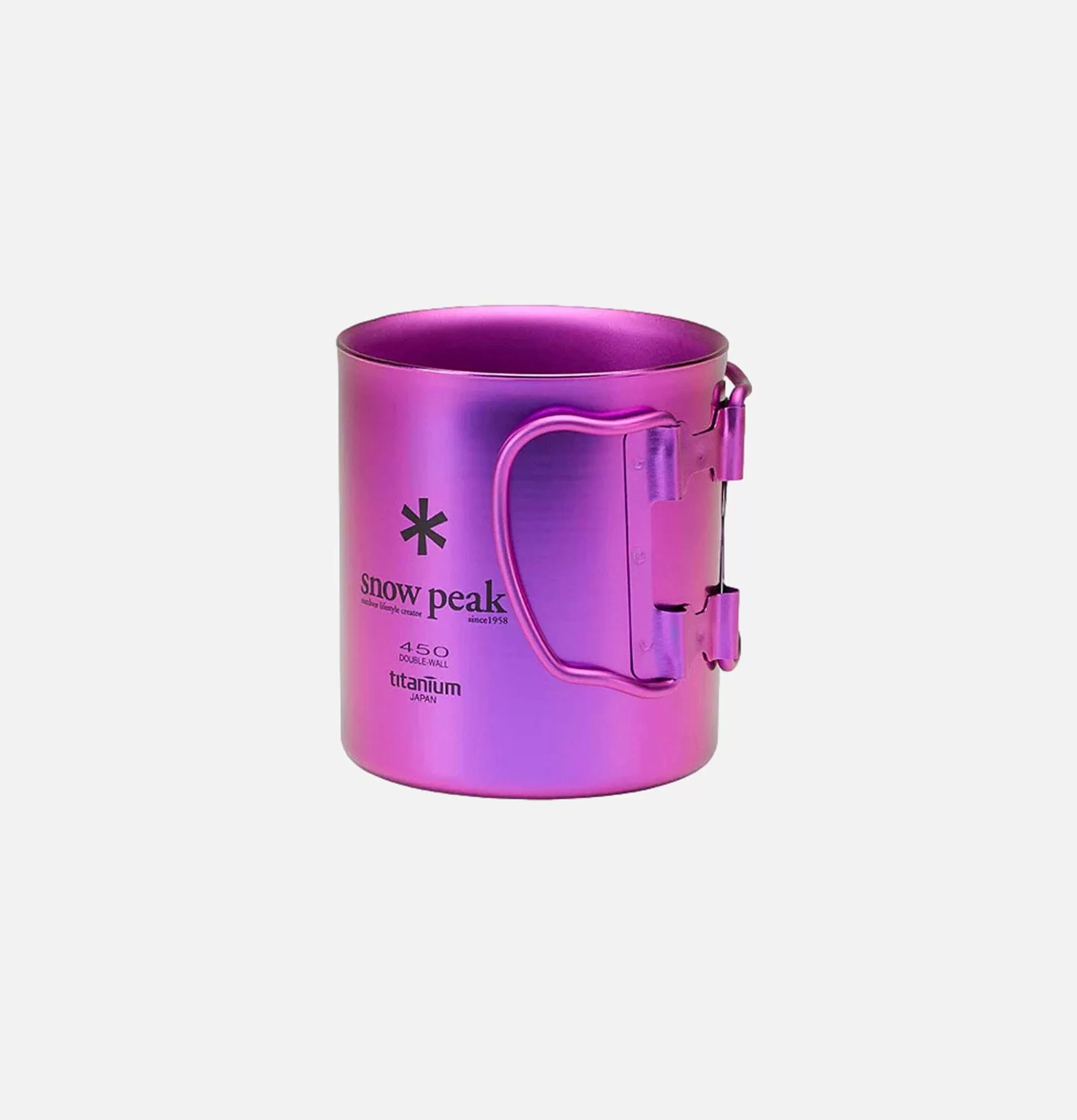 SNOW PEAK Titanium Single 450 Cup Purple^ Maison