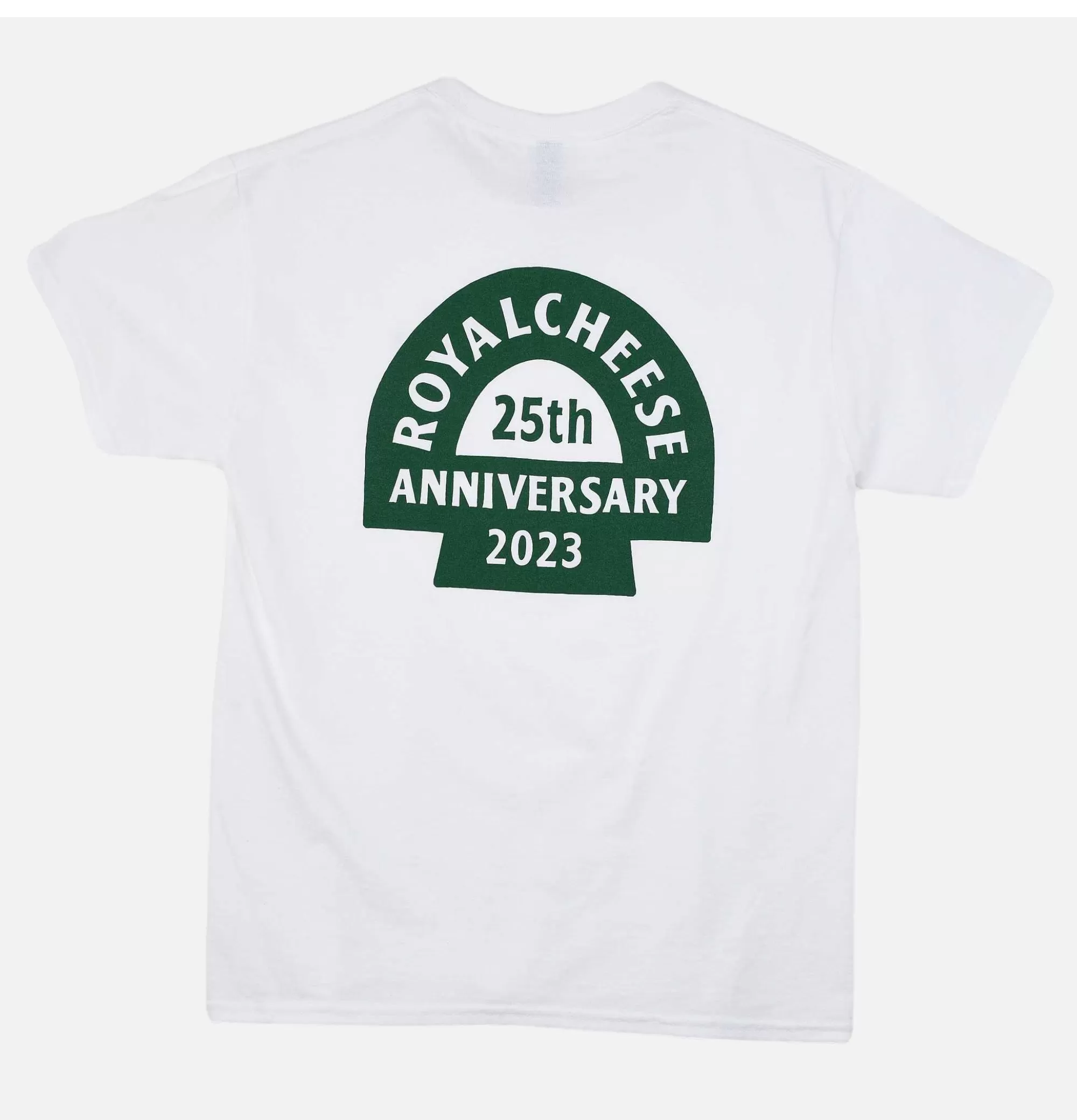 ROYALCHEESE T-Shirt 25Ans White Green^ T-Shirts