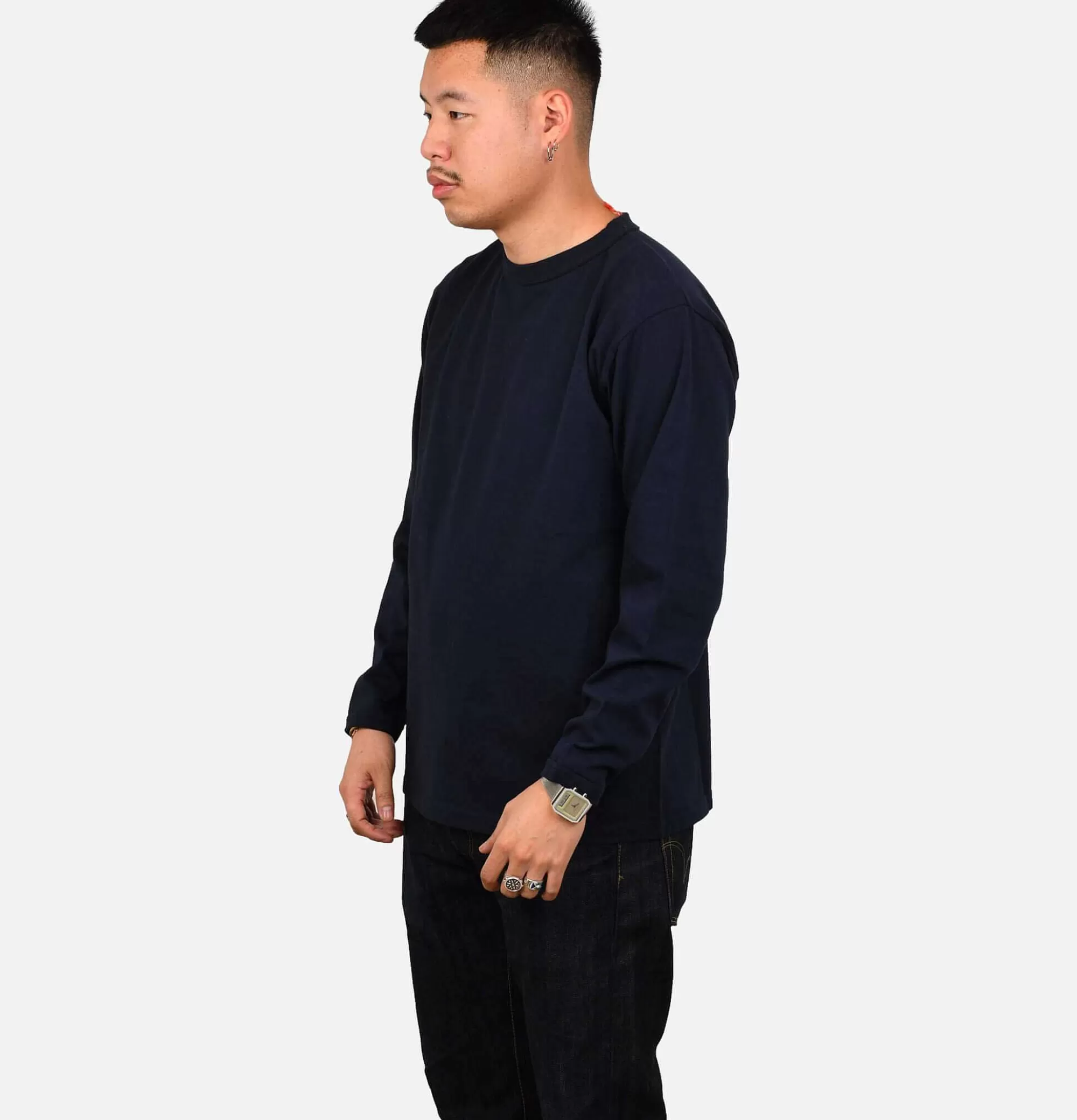 SUNRAY T-Shirt Makaha Ls Navy^ T-Shirts