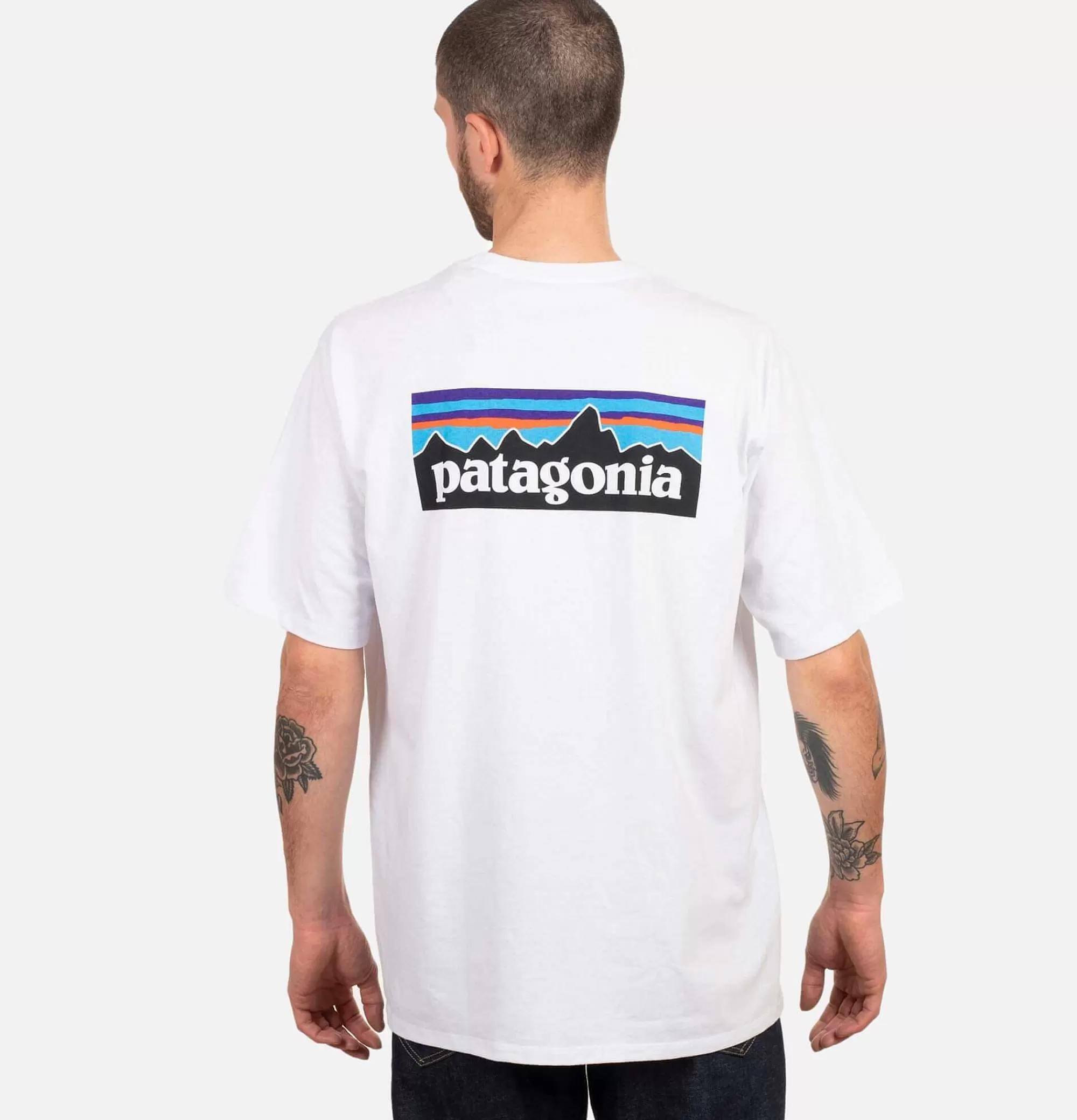 PATAGONIA T-Shirt P6 Logo White^ T-Shirts