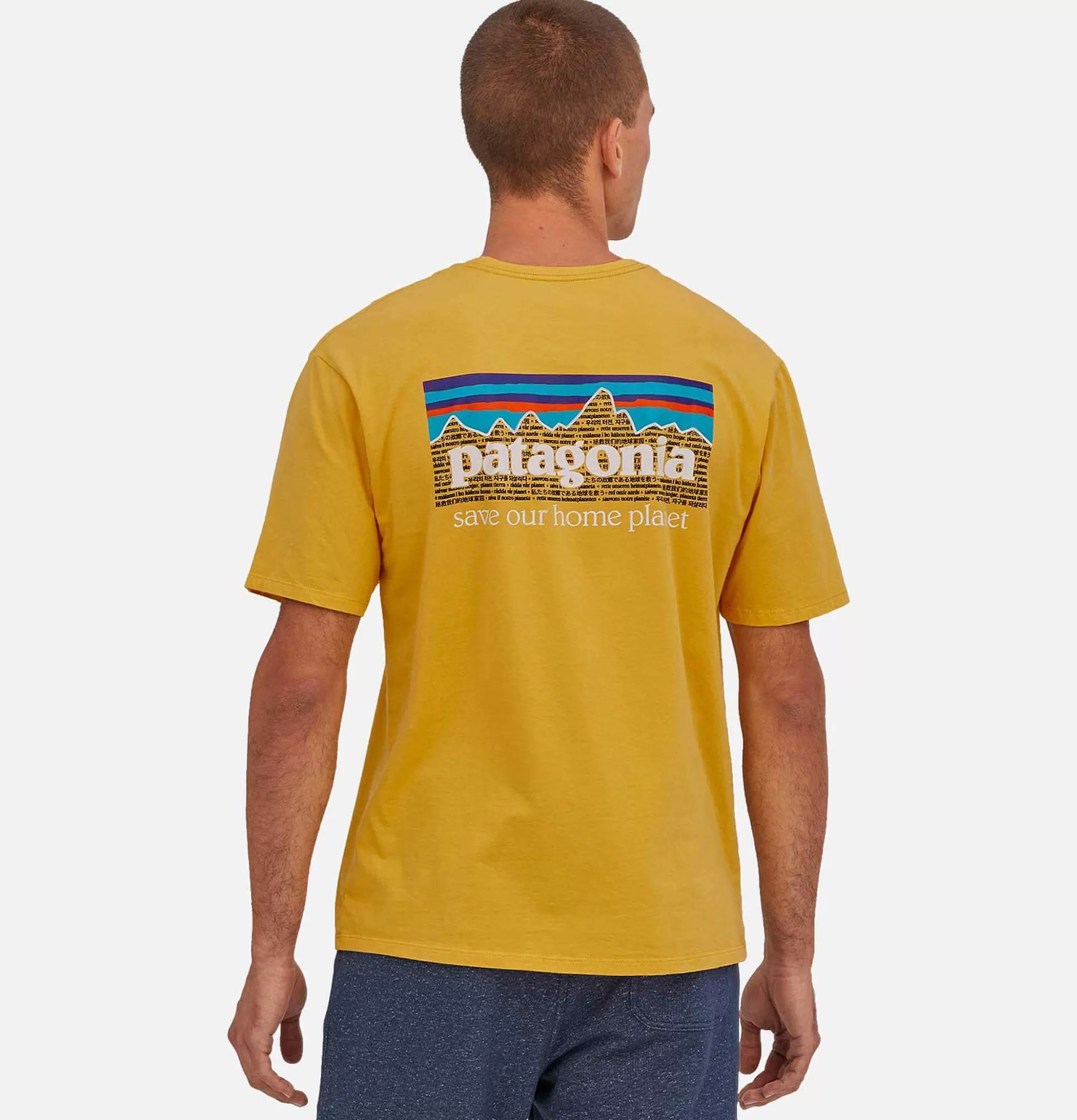 PATAGONIA T-Shirt P6 Mission Yellow^ T-Shirts