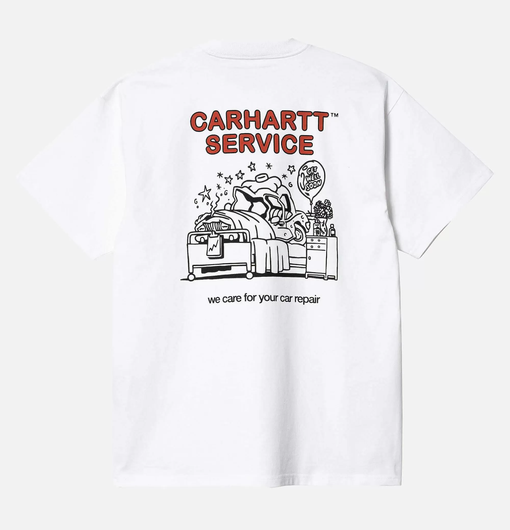 CARHARTT WIP T-Shirt S/S Car Repair White^ T-Shirts