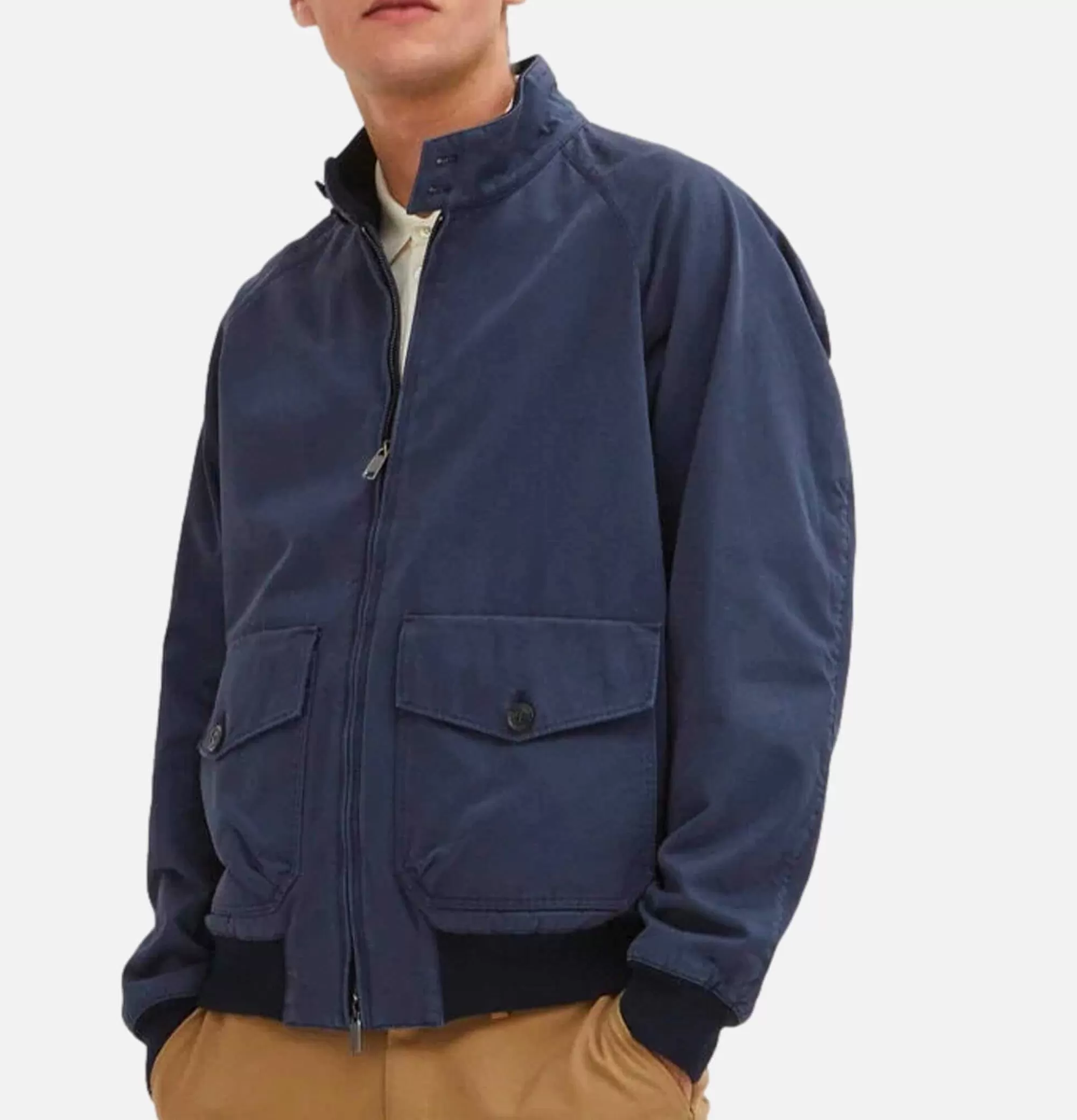 BARACUTA Veste G9 Gabardine Navy^ Blousons & Manteaux