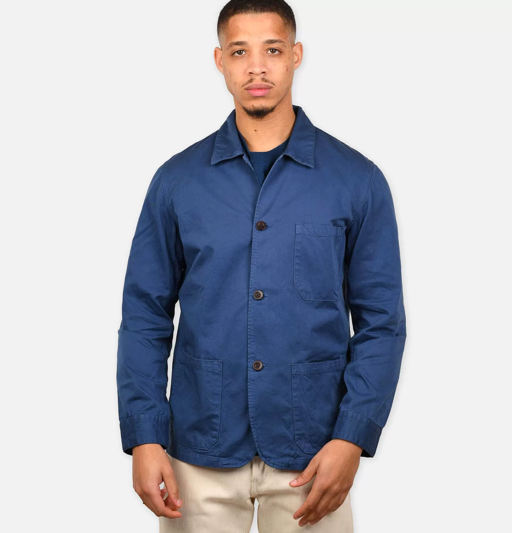 PORTUGUESE FLANNEL Veste Labura Blue^ Blousons & Manteaux