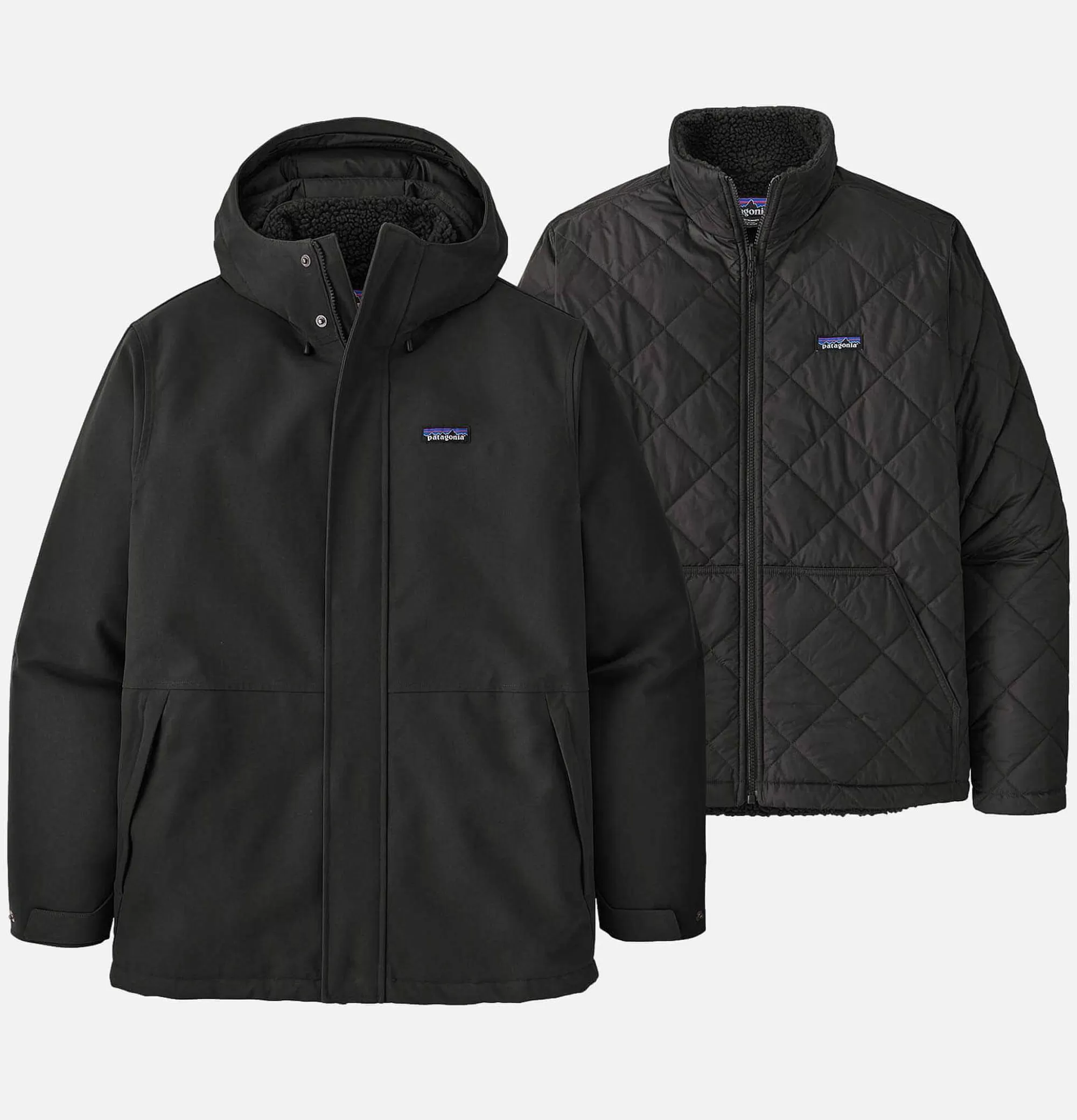 PATAGONIA Veste Lone Mountain 3En1 Black^ Blousons & Manteaux