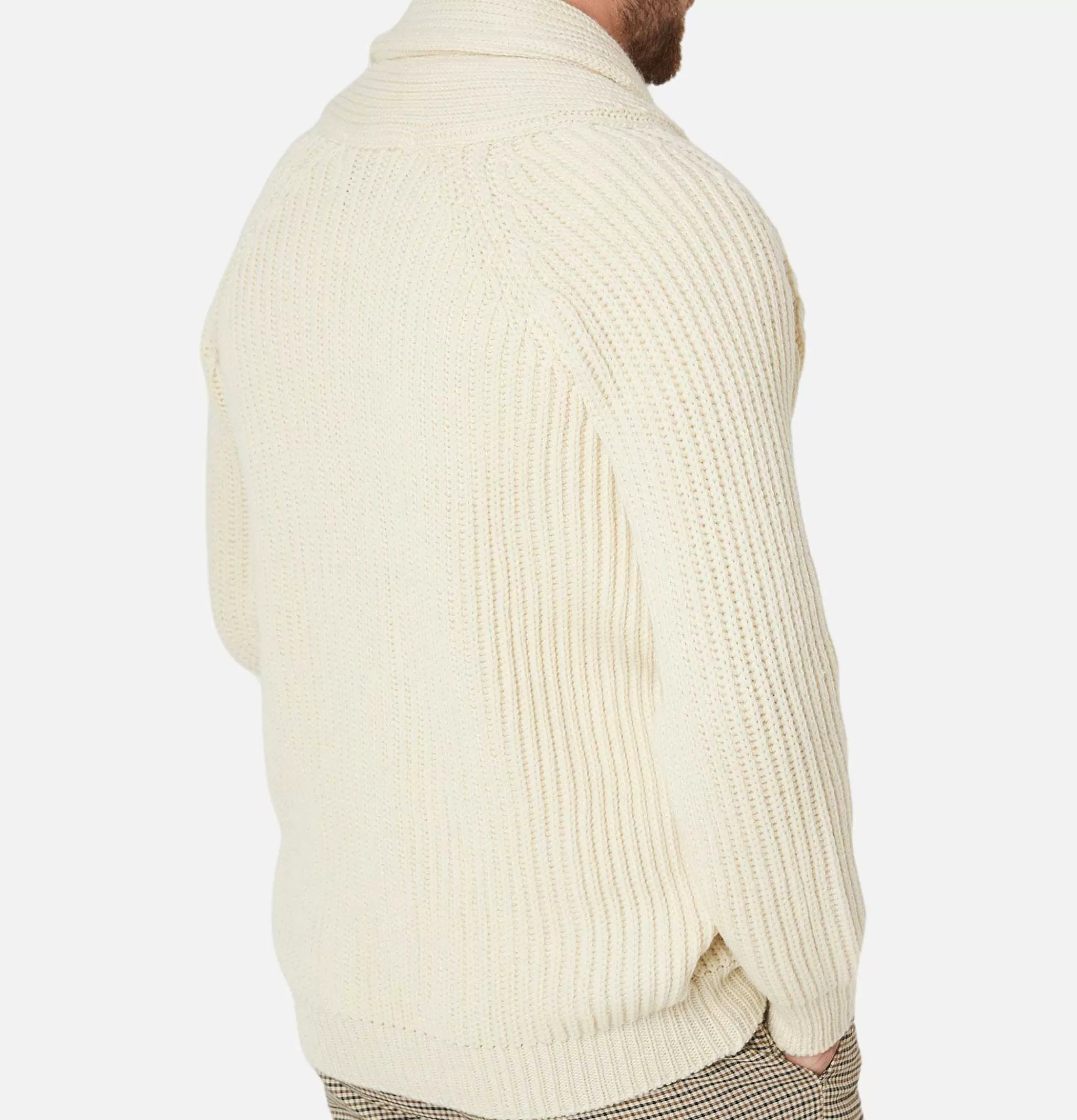 PEREGRINE Winston Crew Wool Ecru^ Pulls & Cardigans