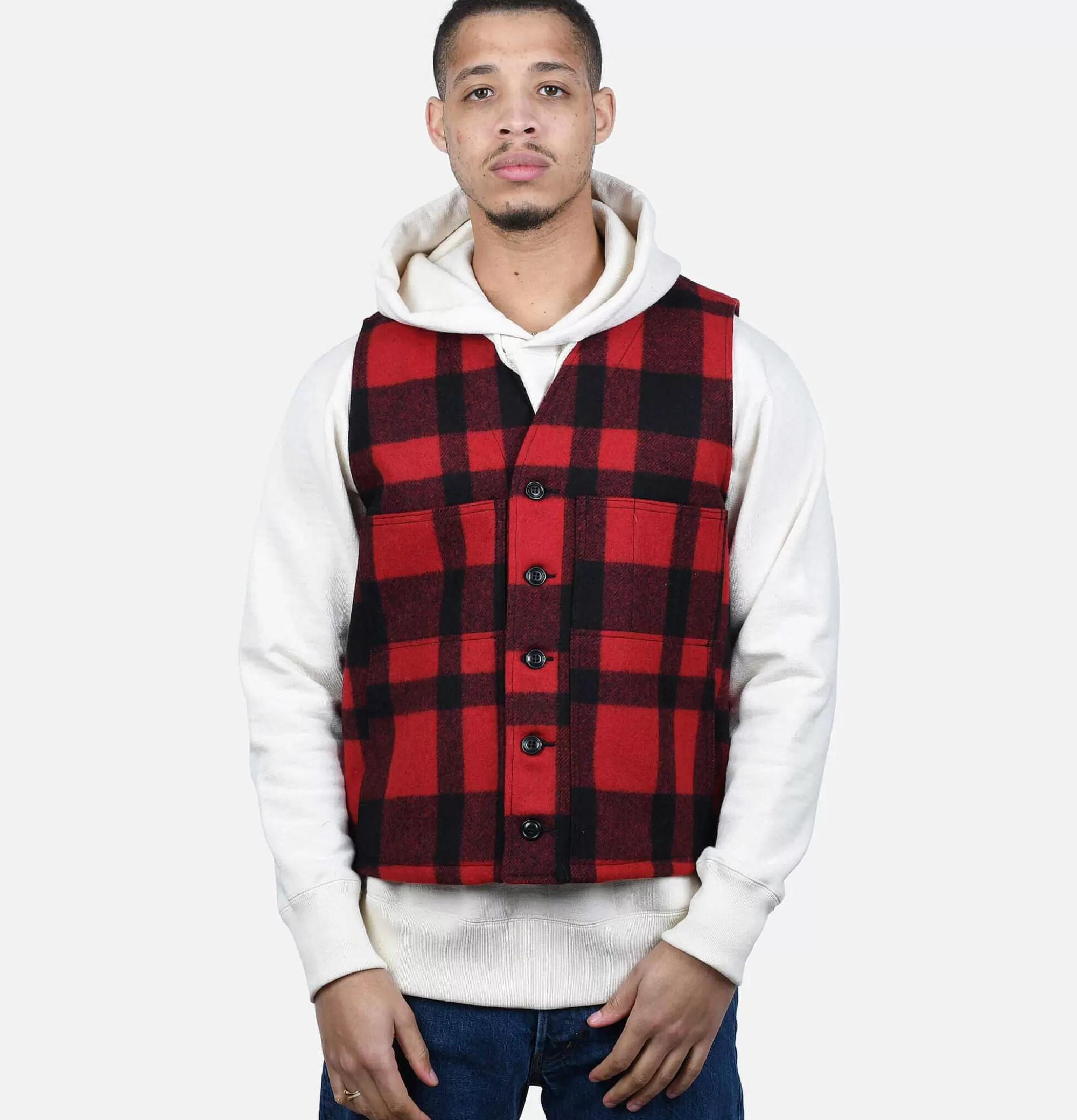 FILSON Wool Mackinaw Vest^ Blousons & Manteaux