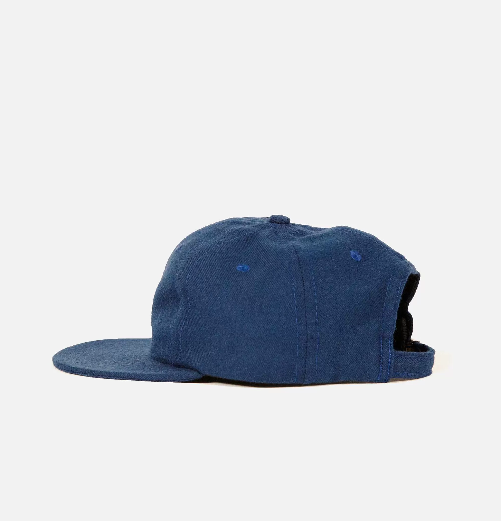 LITE YEAR Wool Serge 6 Panel Cap Blue^ Chapeaux & Casquettes