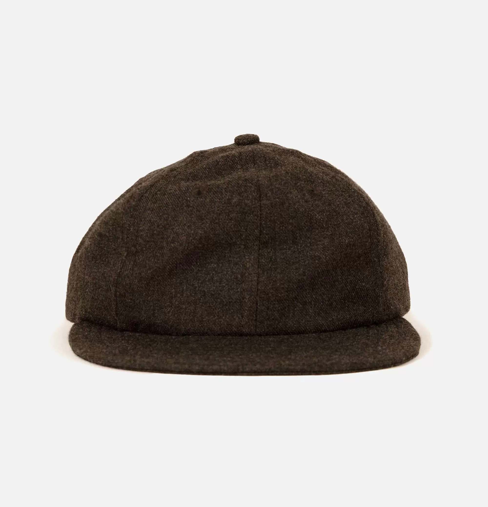 LITE YEAR Wool Serge 6 Panel Cap Charcoal^ Chapeaux & Casquettes