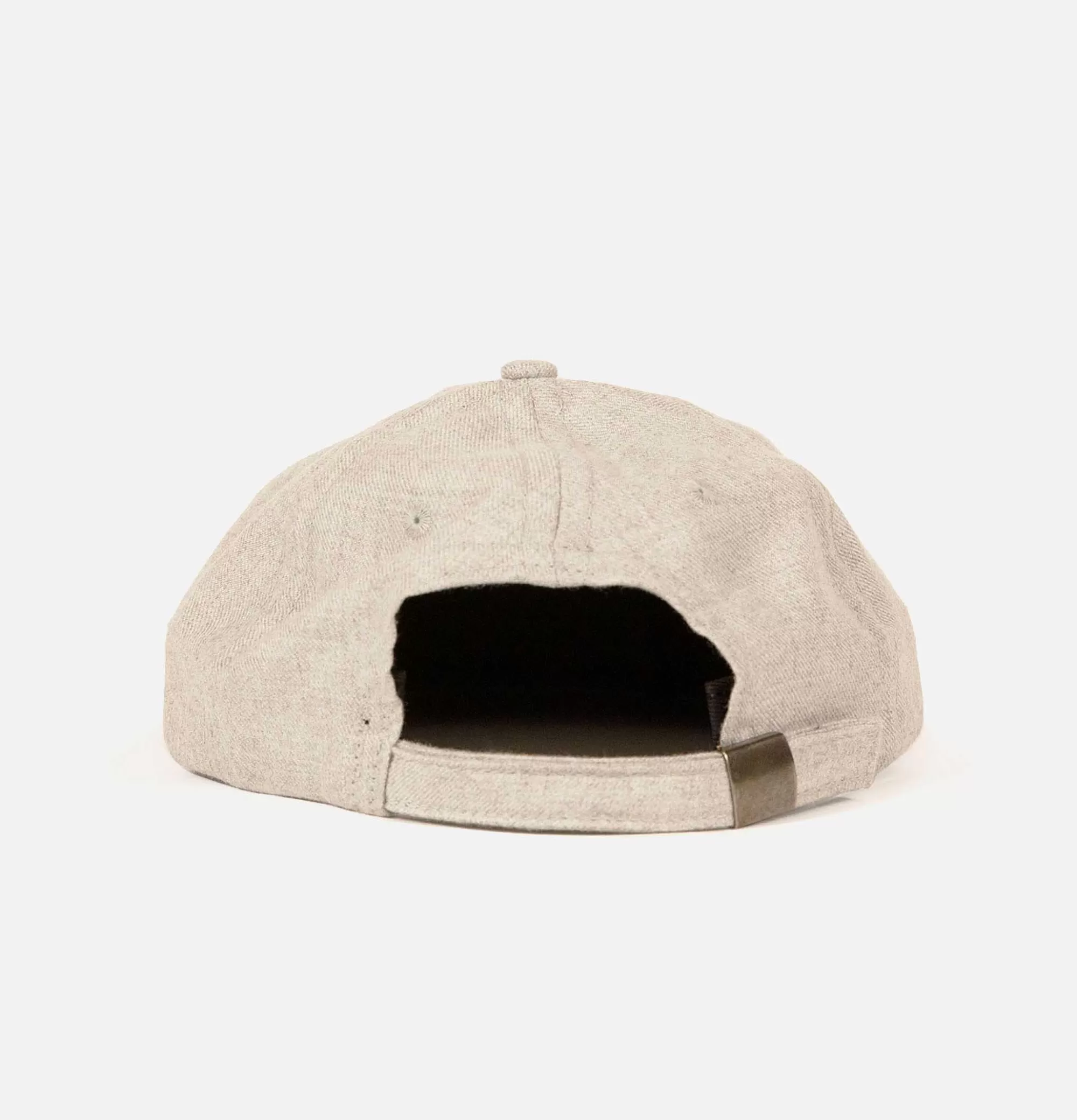 LITE YEAR Wool Serge 6 Panel Cap Greyroy^ Chapeaux & Casquettes